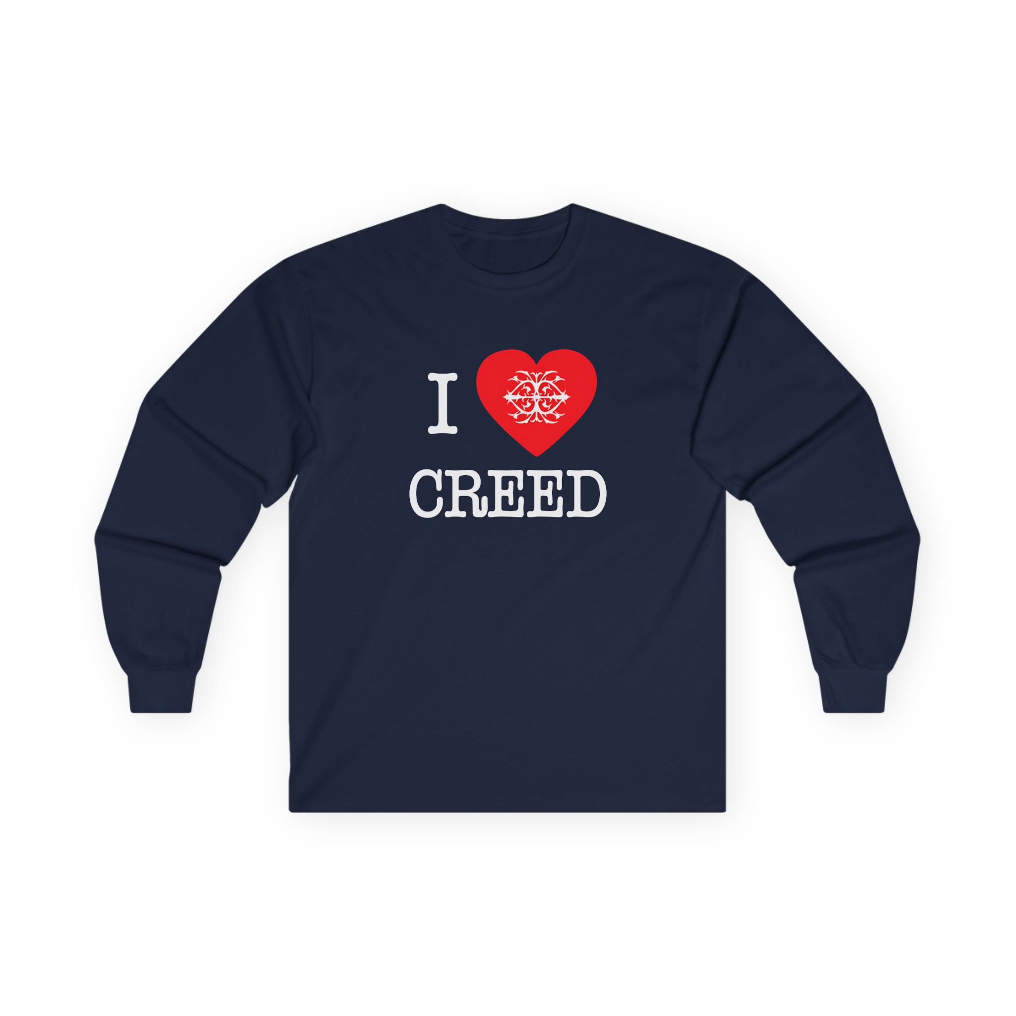 Creed, I Heart Creed Unisex Ultra Cotton Long Sleeve Tee