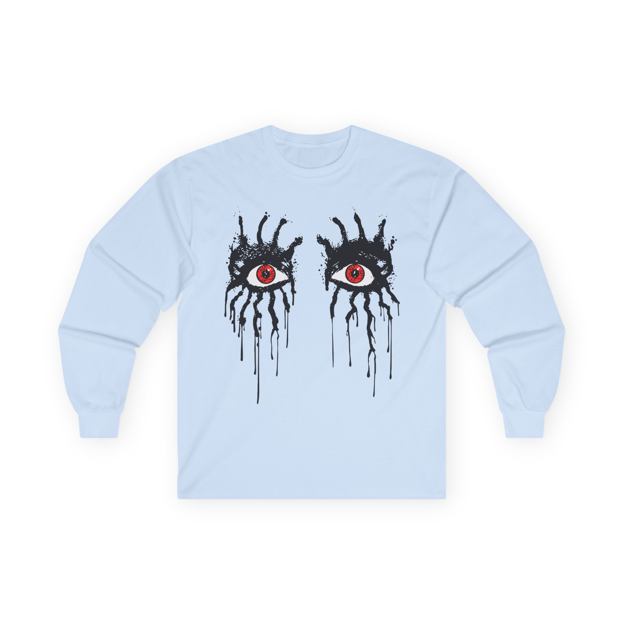 Alice Cooper Dripping Eyes Unisex Ultra Cotton Long Sleeve Tee