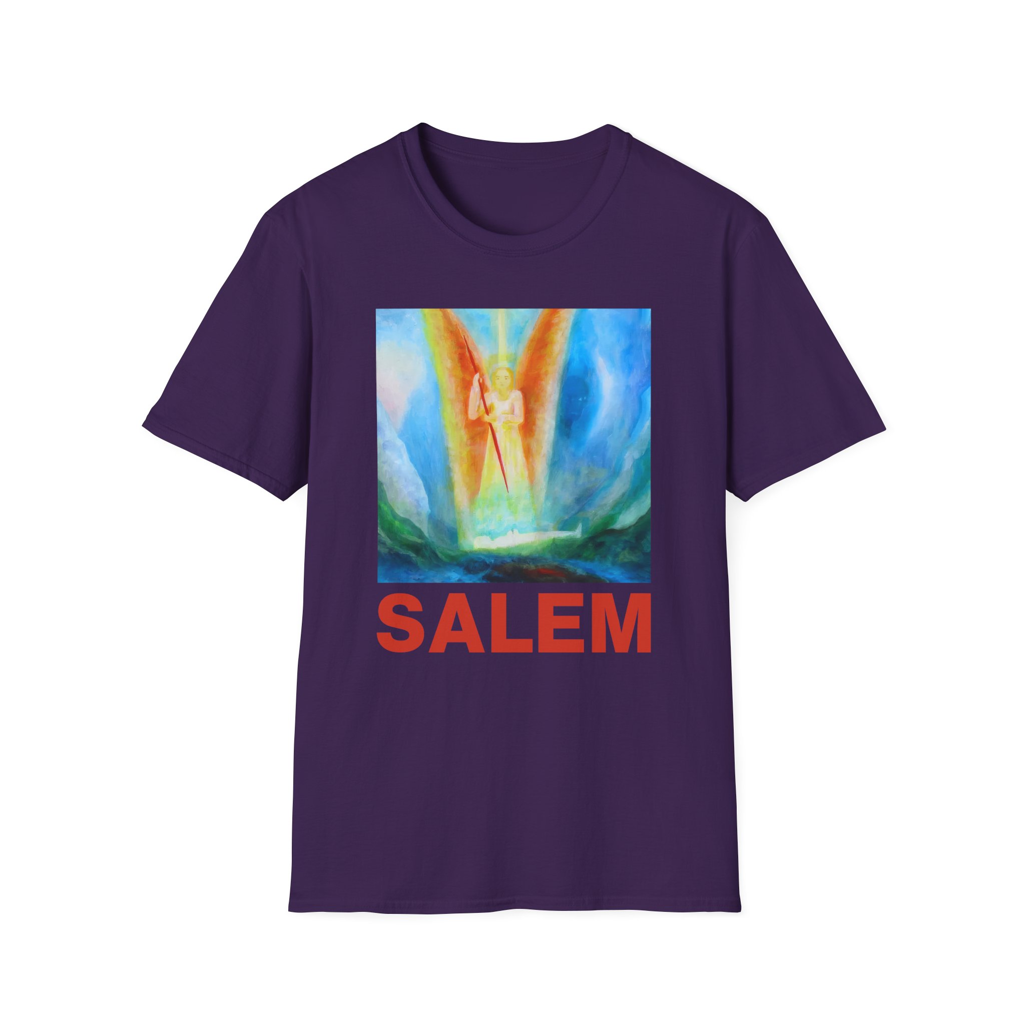 Salem Fires in Heaven Unisex Softstyle T-Shirt