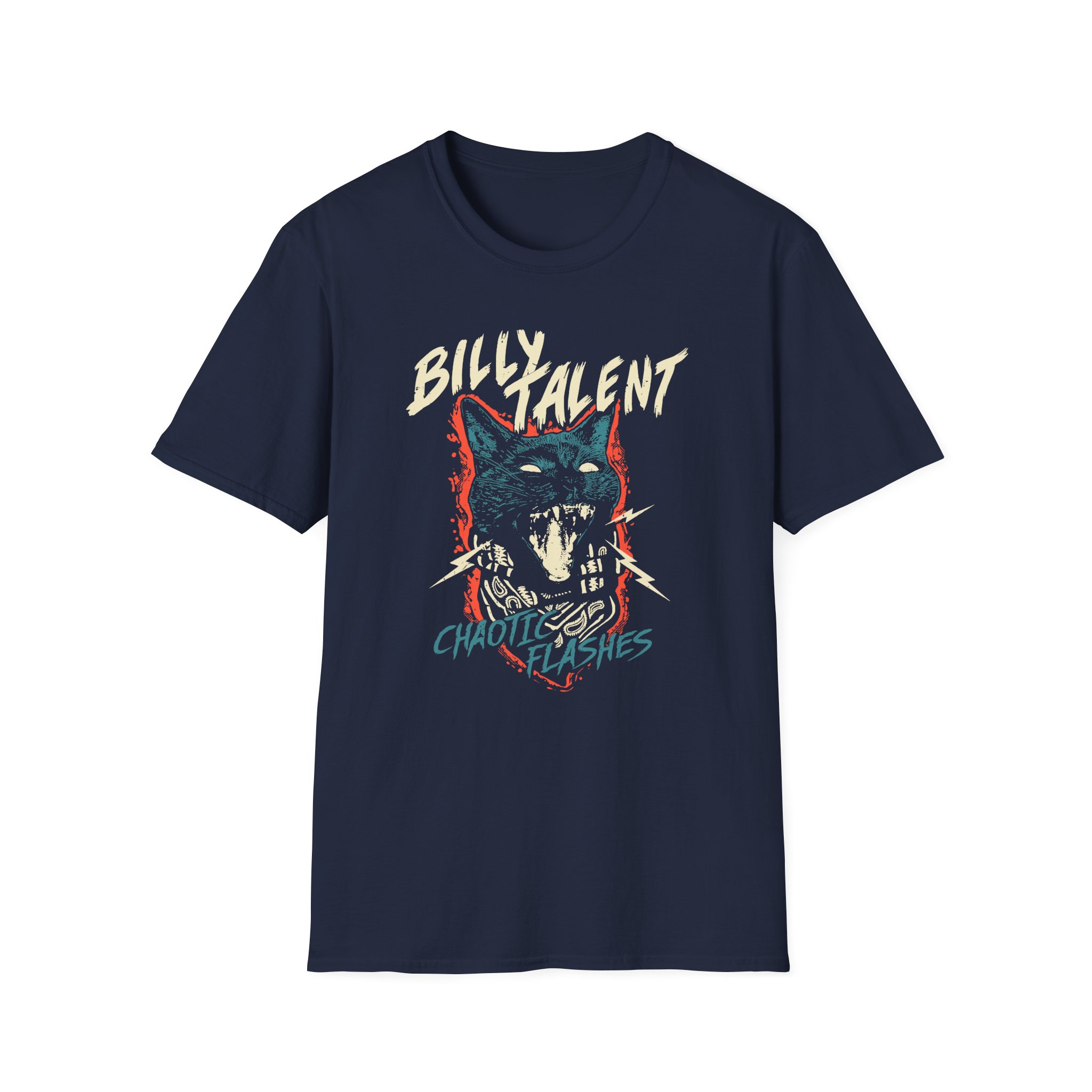 Billy Talent Chaotic Flashes Unisex Softstyle T-Shirt