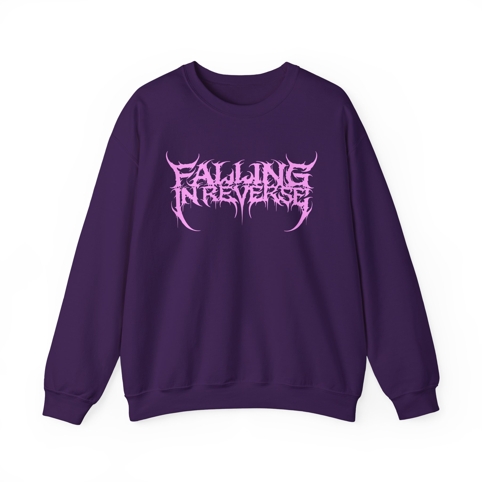 Falling in Reverse Popular Monster Text Unisex Heavy Blendâ„¢ Crewneck Sweatshirt
