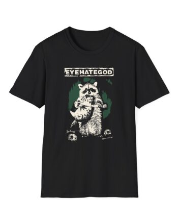Eyehategod Southern Nihilism Racoon Unisex Softstyle T-Shirt