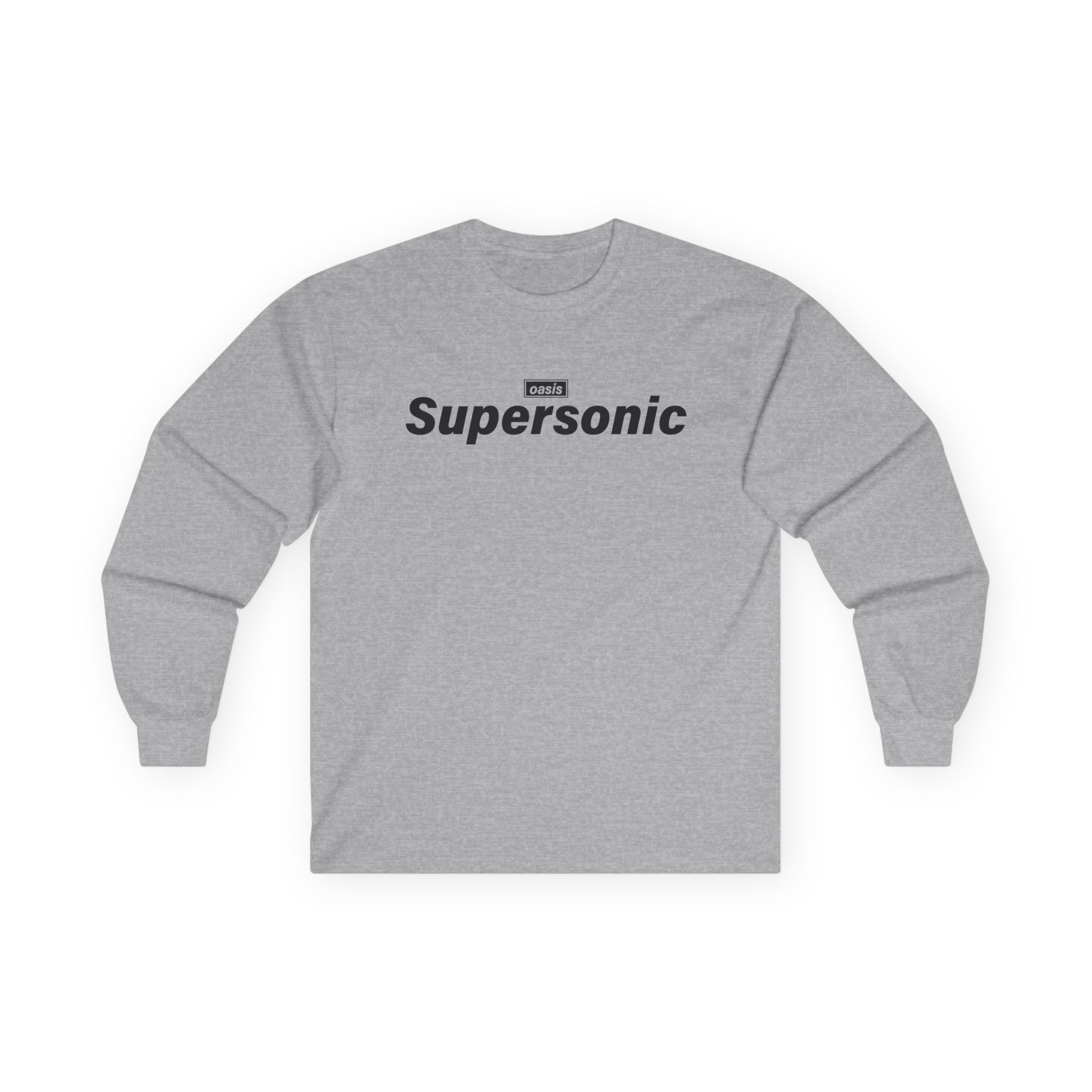 Oasis Supersonic Unisex Ultra Cotton Long Sleeve Tee