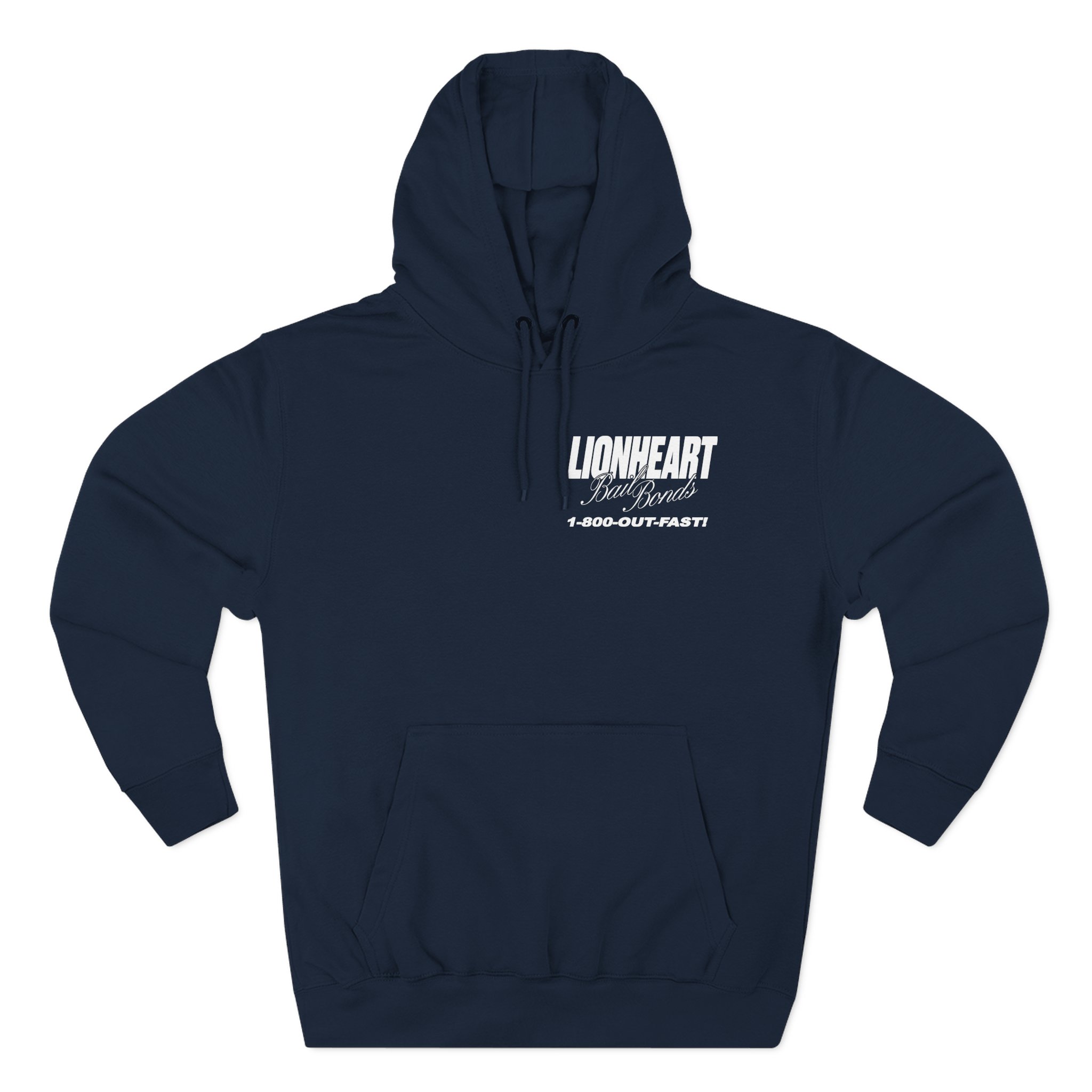 Lionheart "Bail Bonds" Three-Panel Fleece Hoodie