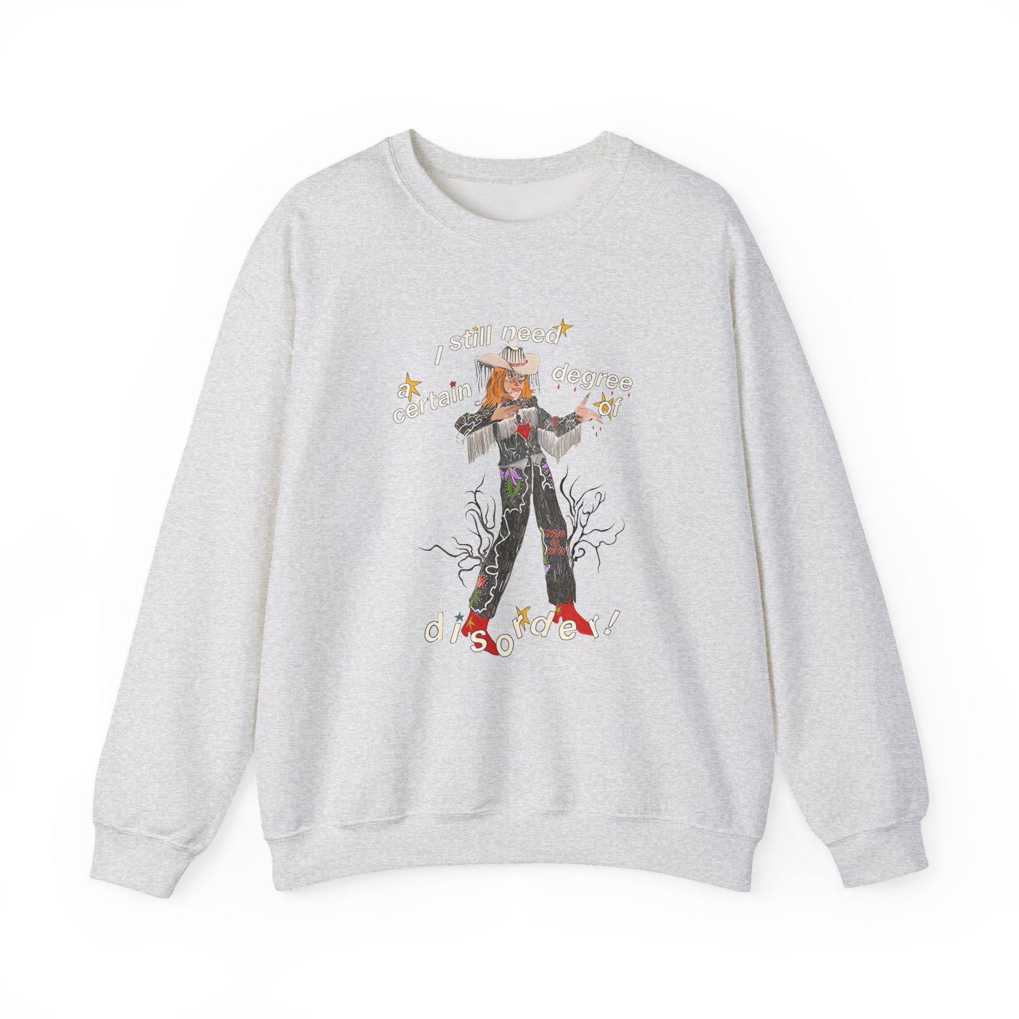 Hayley Williams Cowboy Hayley Unisex Heavy Blendâ„¢ Crewneck Sweatshirt