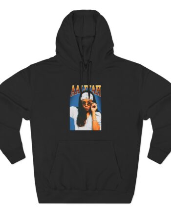 Aaliyah Three-Panel Fleece Hoodie