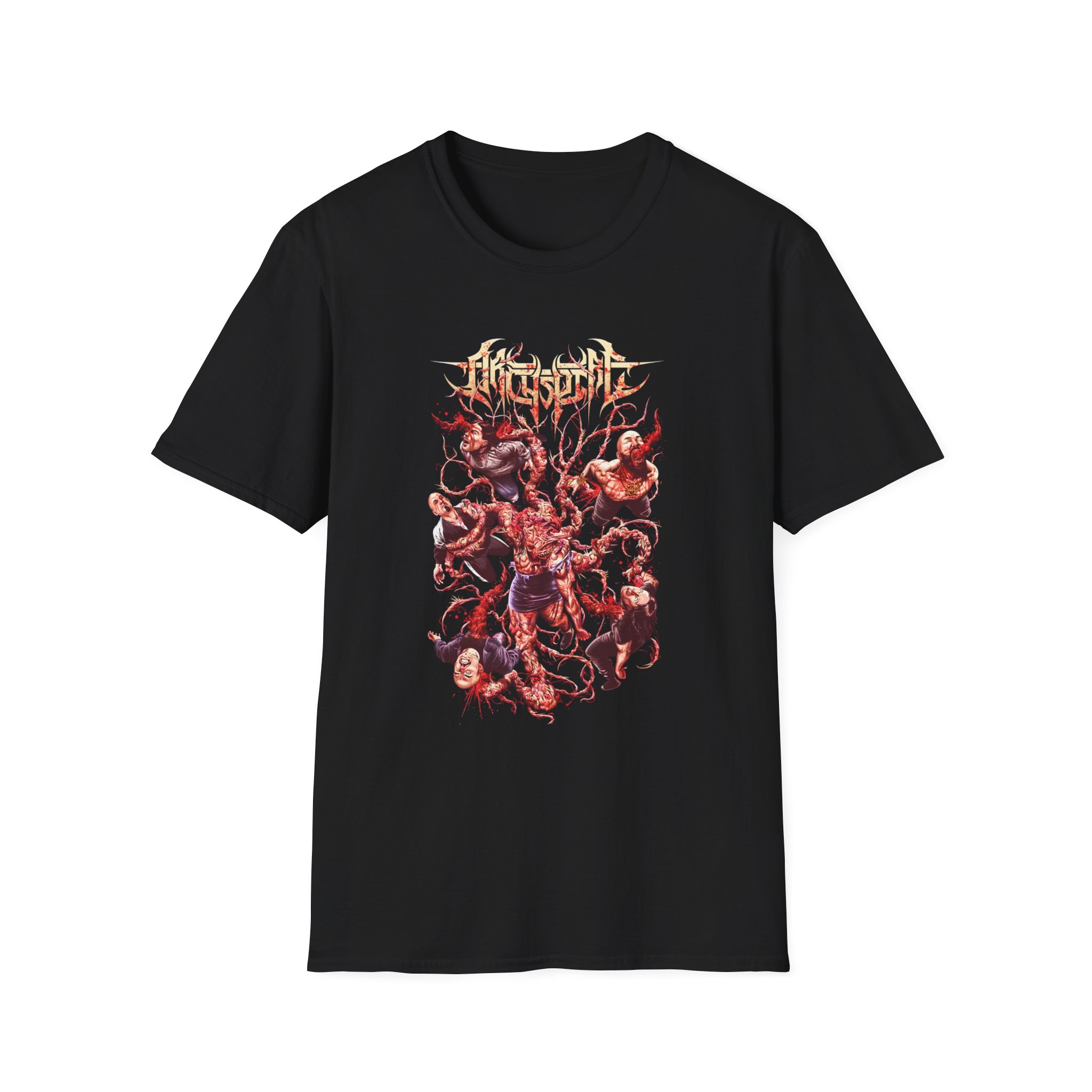 Archspire Bleed The Future Creature Unisex Softstyle T-Shirt