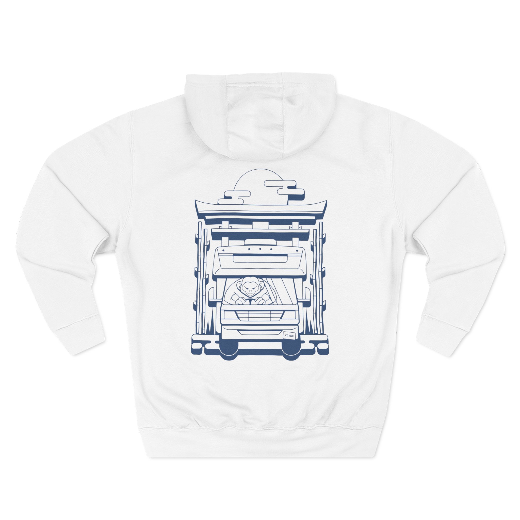 Cdawgva Japan Joyride Three-Panel Fleece Hoodie