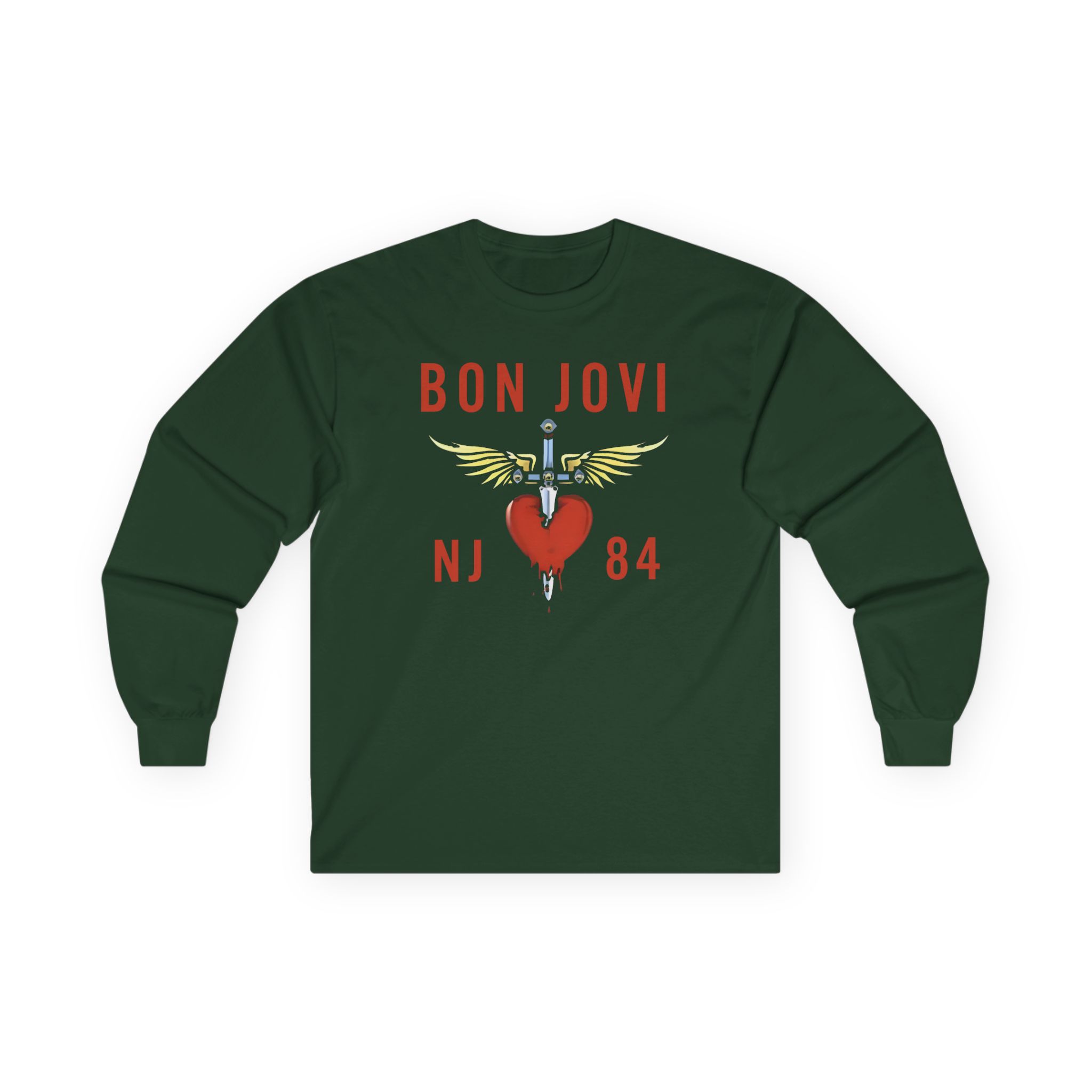 Bon Jovi You Give Love a Bad Name Unisex Ultra Cotton Long Sleeve Tee