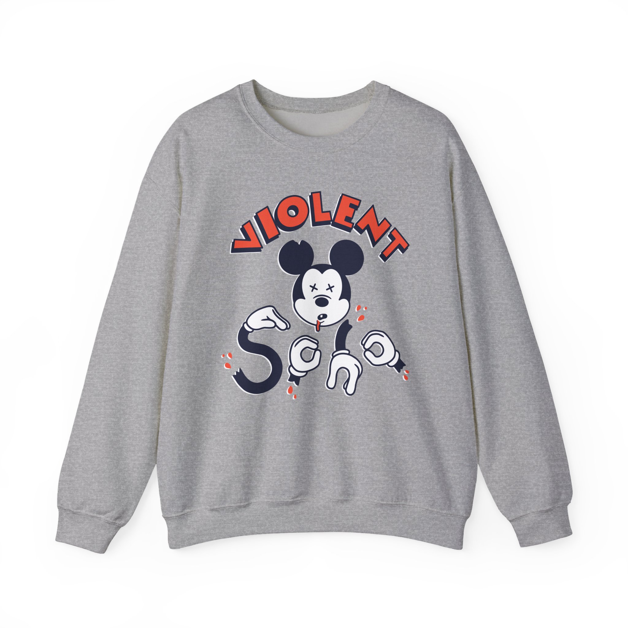 Violent Soho Dead Mouse Unisex Heavy Blendâ„¢ Crewneck Sweatshirt