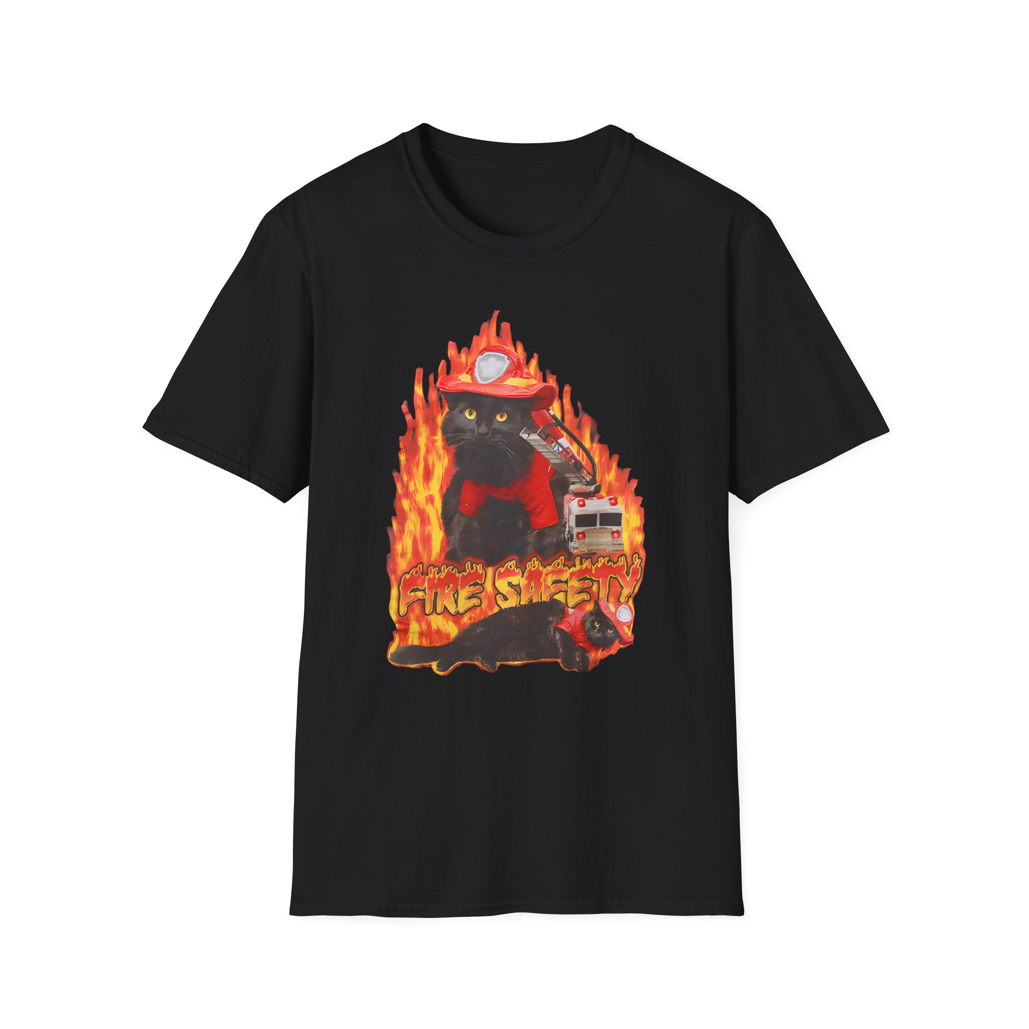 William Osman Fire Safety Unisex Softstyle T-Shirt