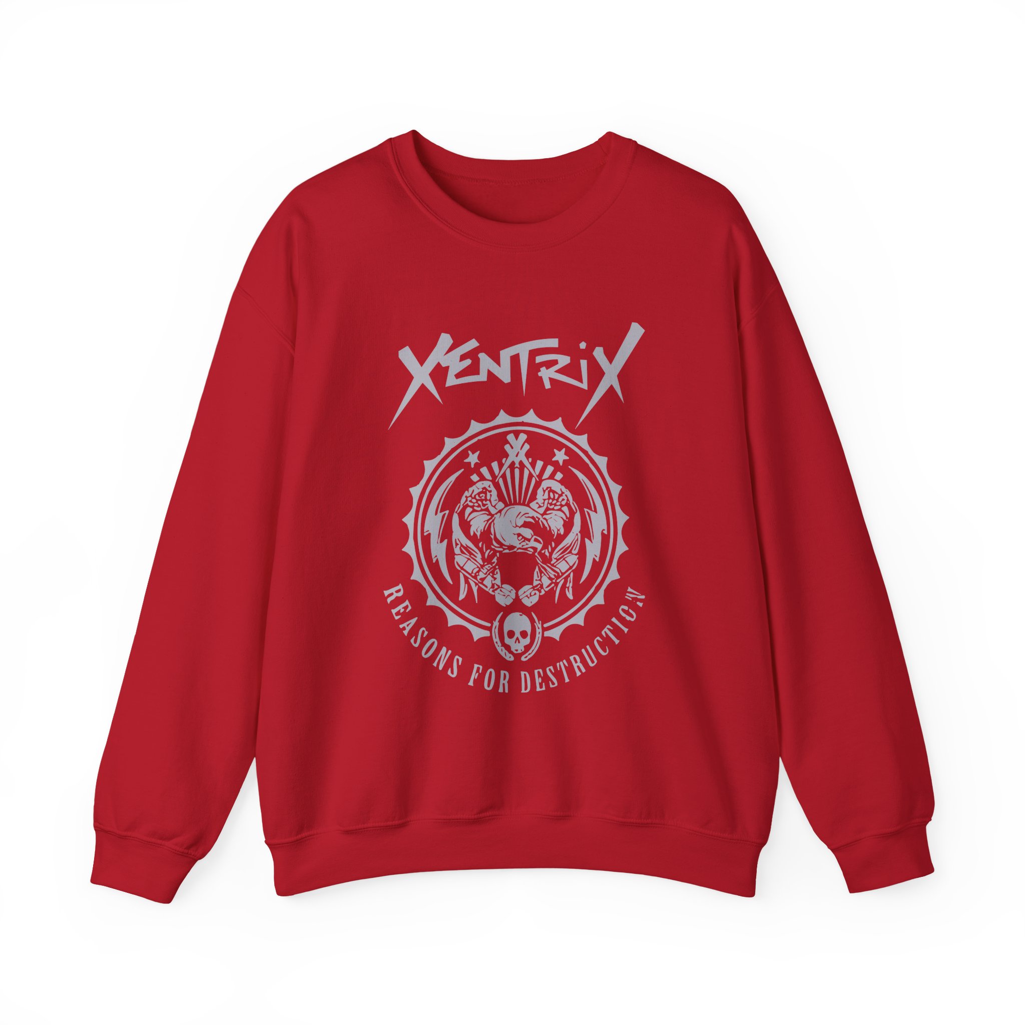 Xentrix Reasons for Destruction Unisex Heavy Blendâ„¢ Crewneck Sweatshirt