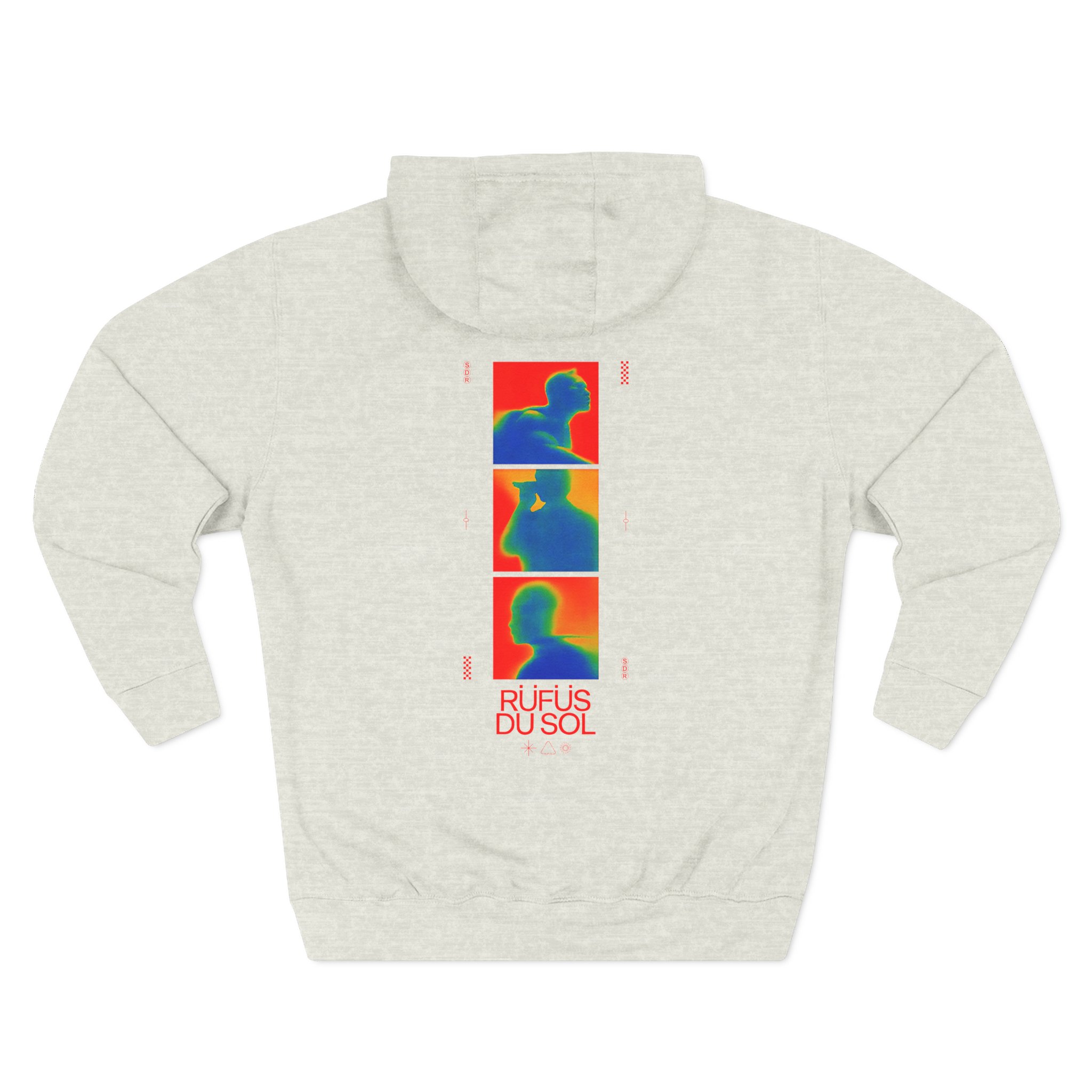 Rufus Du Sol Three-Panel Fleece Hoodie