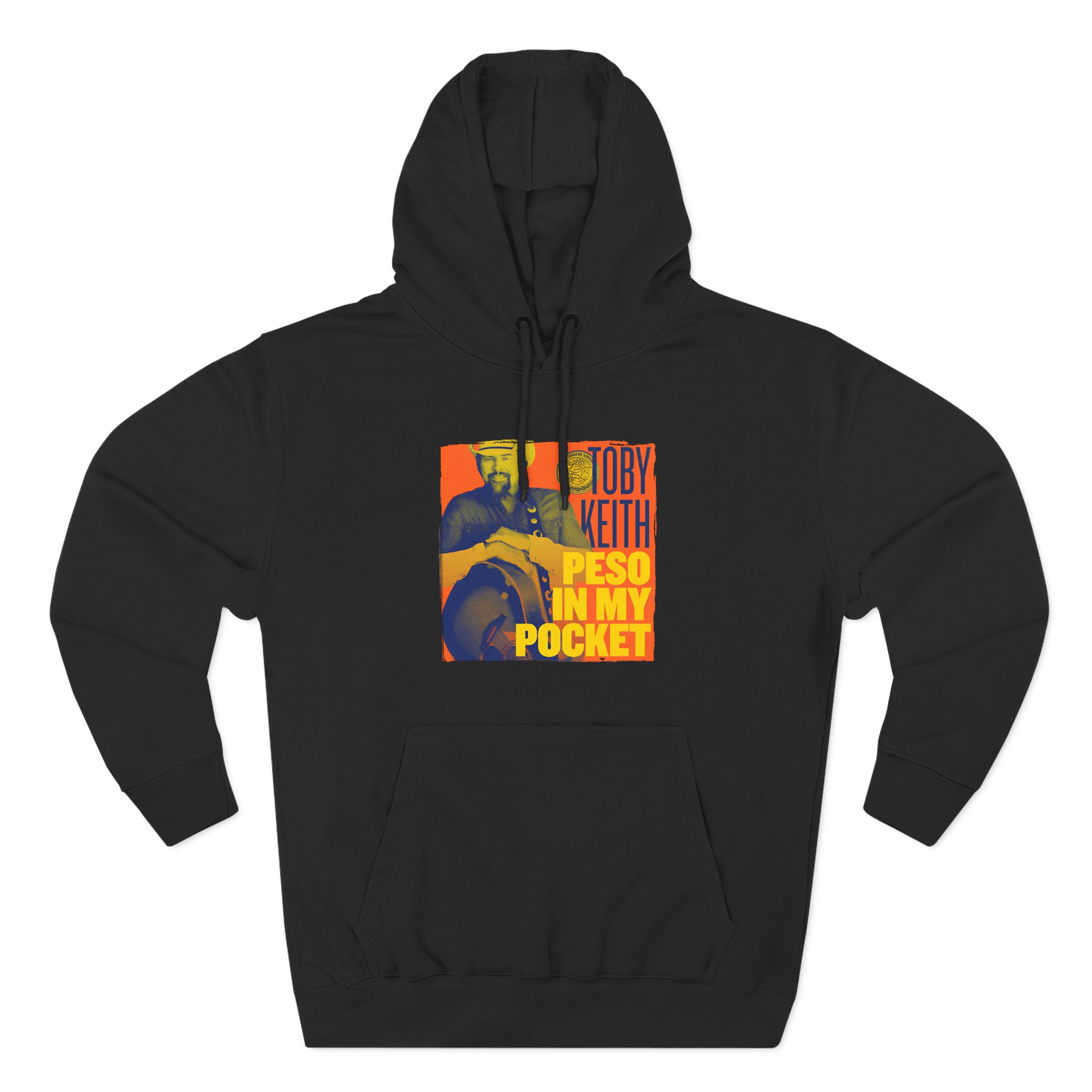 Toby Keith Peso in My Pocket Three-Panel Fleece Hoodie