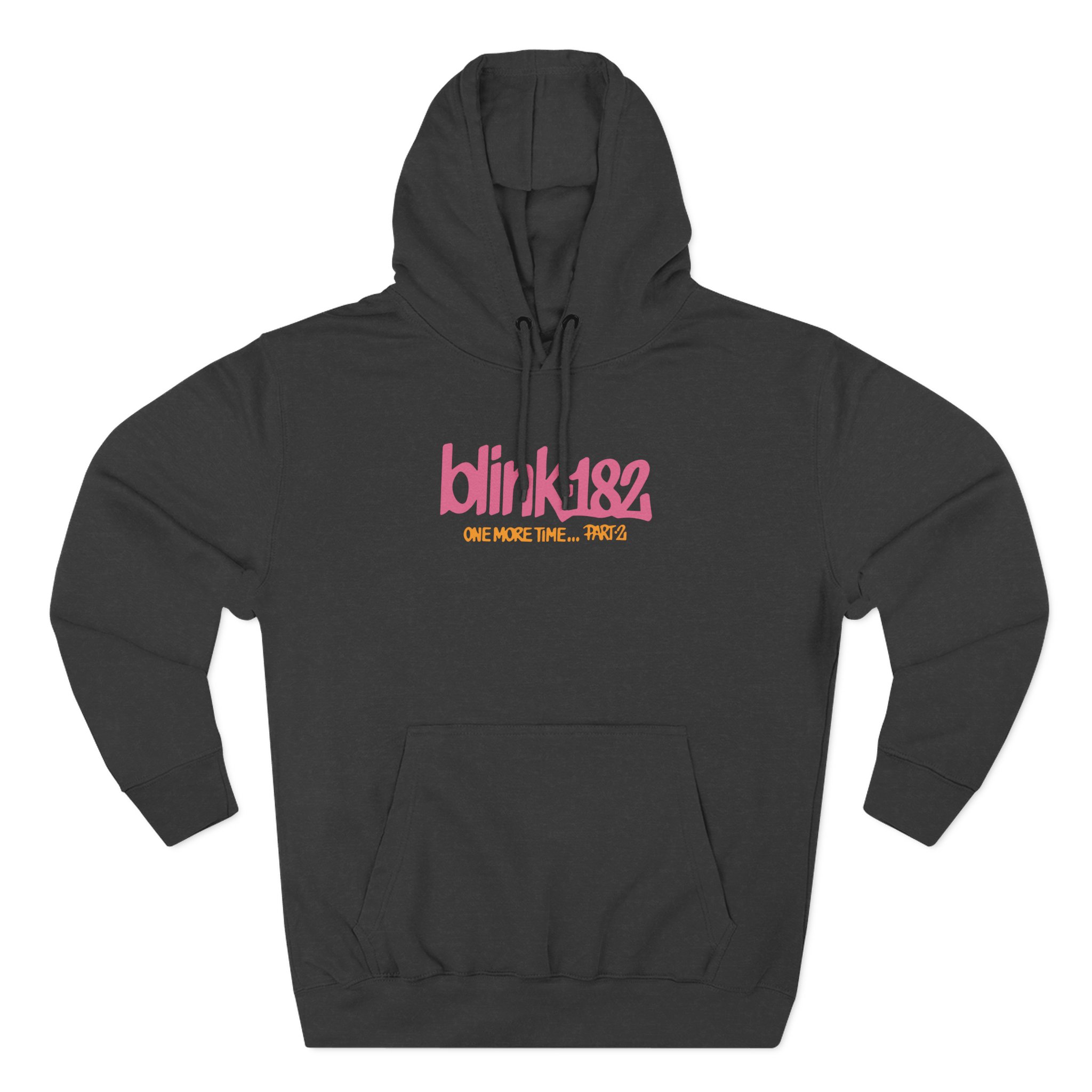 Blink 182 One More Time...part 2 Three-Panel Fleece Hoodie