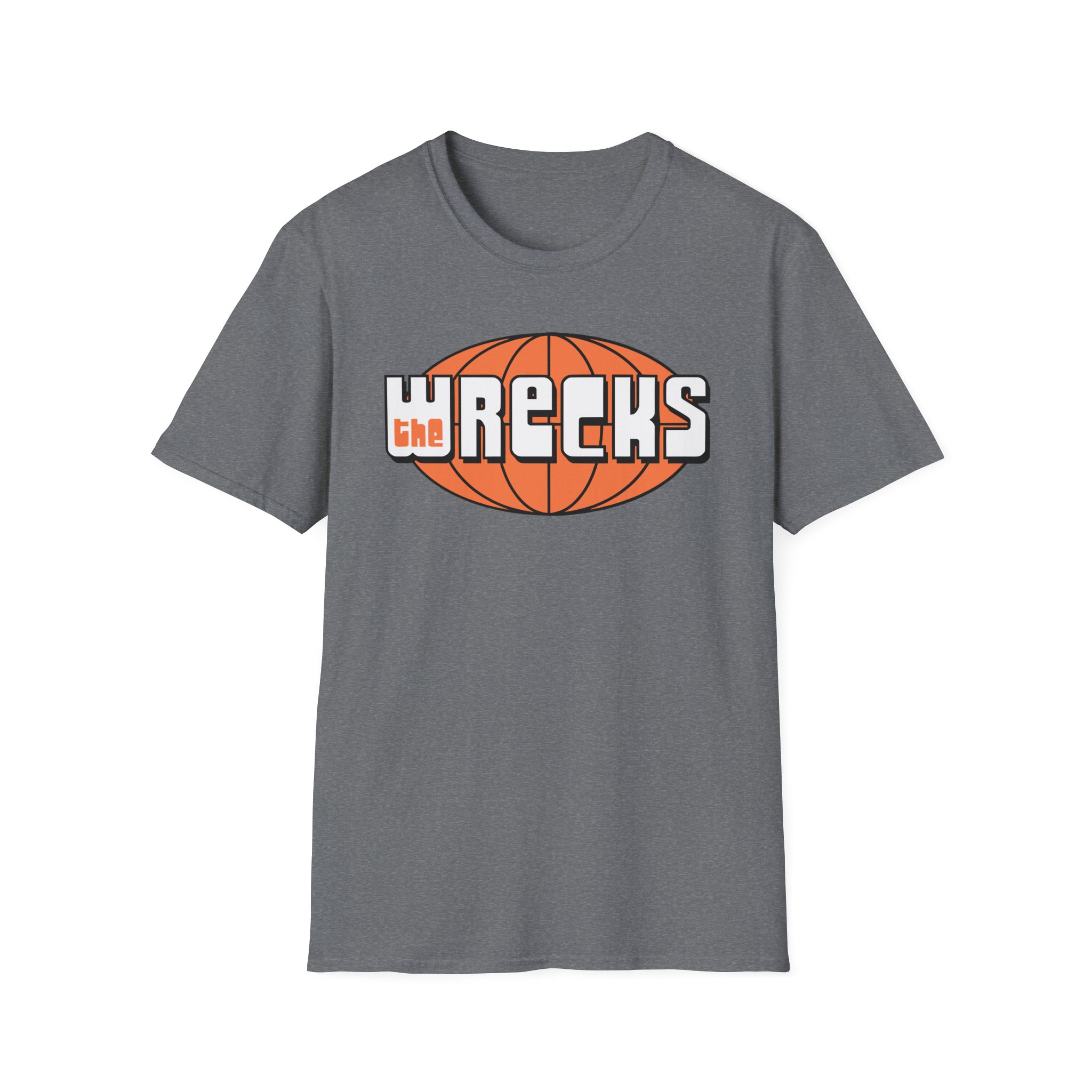 The Wrecks Retro Globe Unisex Softstyle T-Shirt