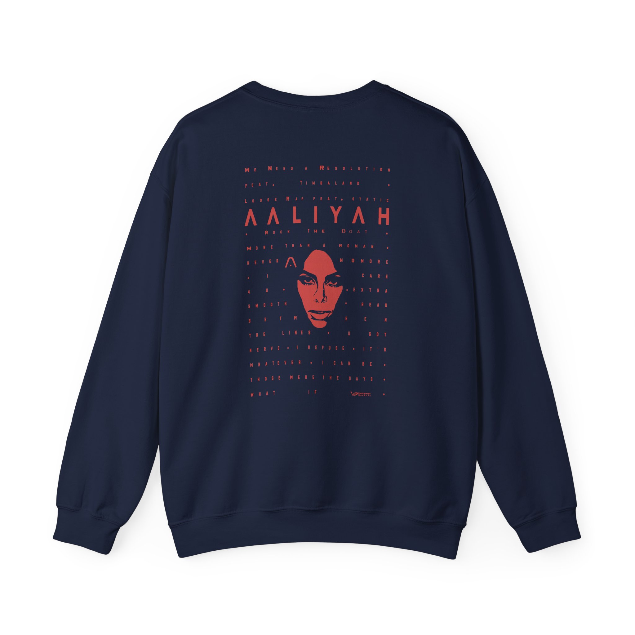 Aaliyah Glow LS Unisex Heavy Blendâ„¢ Crewneck Sweatshirt
