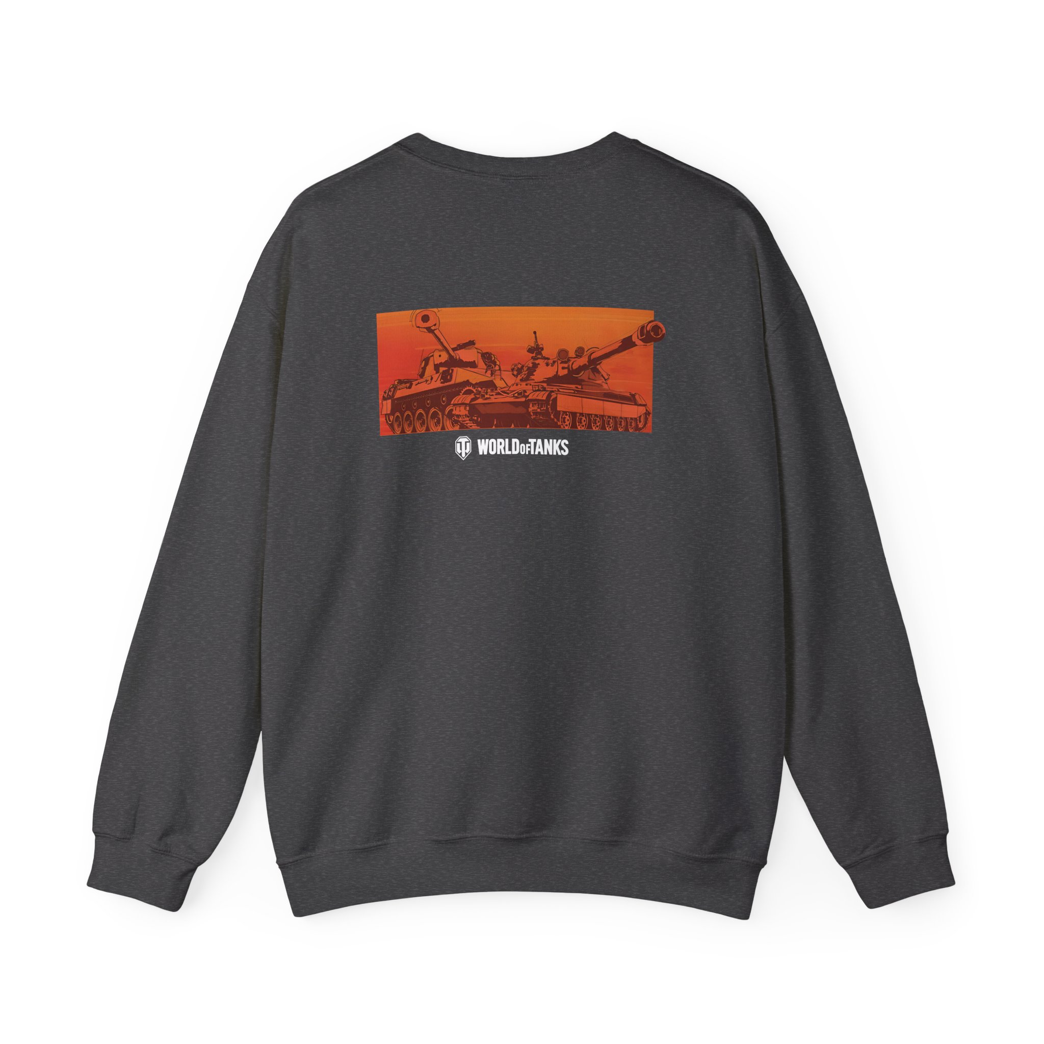 World of Tank Orange Sky Unisex Heavy Blendâ„¢ Crewneck Sweatshirt