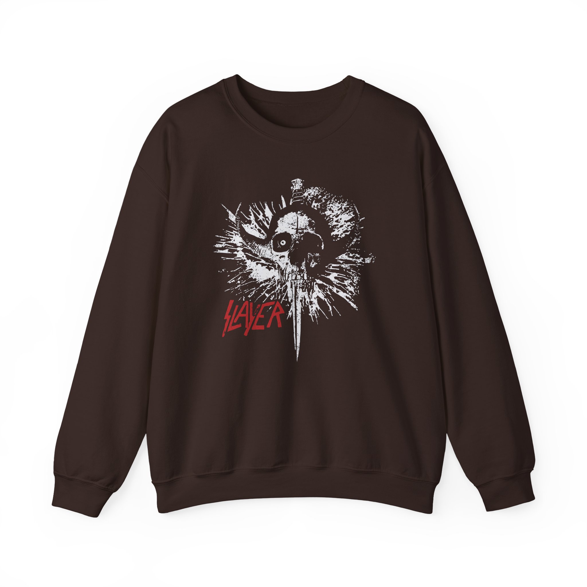 Slayer Death Dagger Unisex Heavy Blendâ„¢ Crewneck Sweatshirt