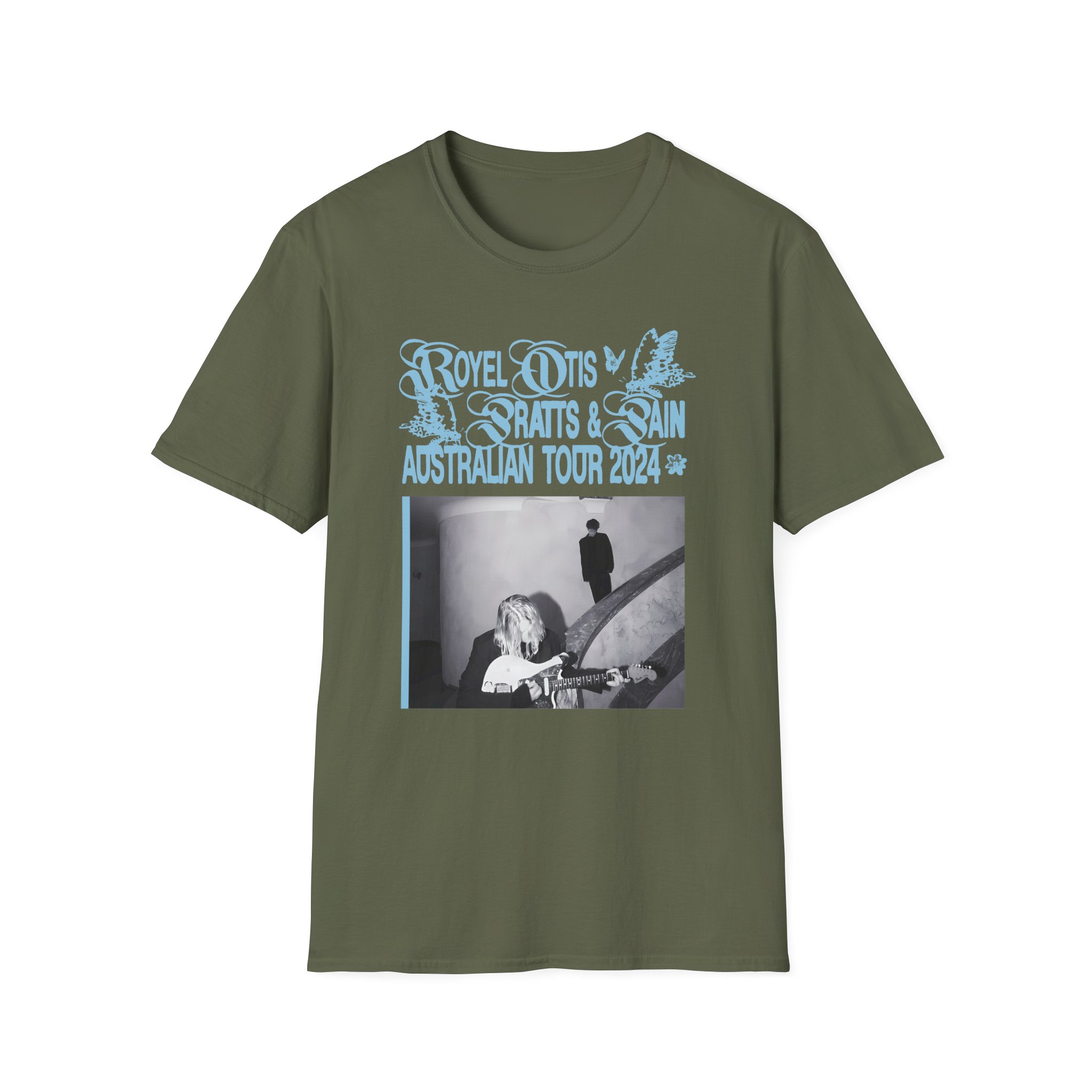 Royel Otis Band Pratts and Pain Australian Tour 2024 Unisex Softstyle T-Shirt