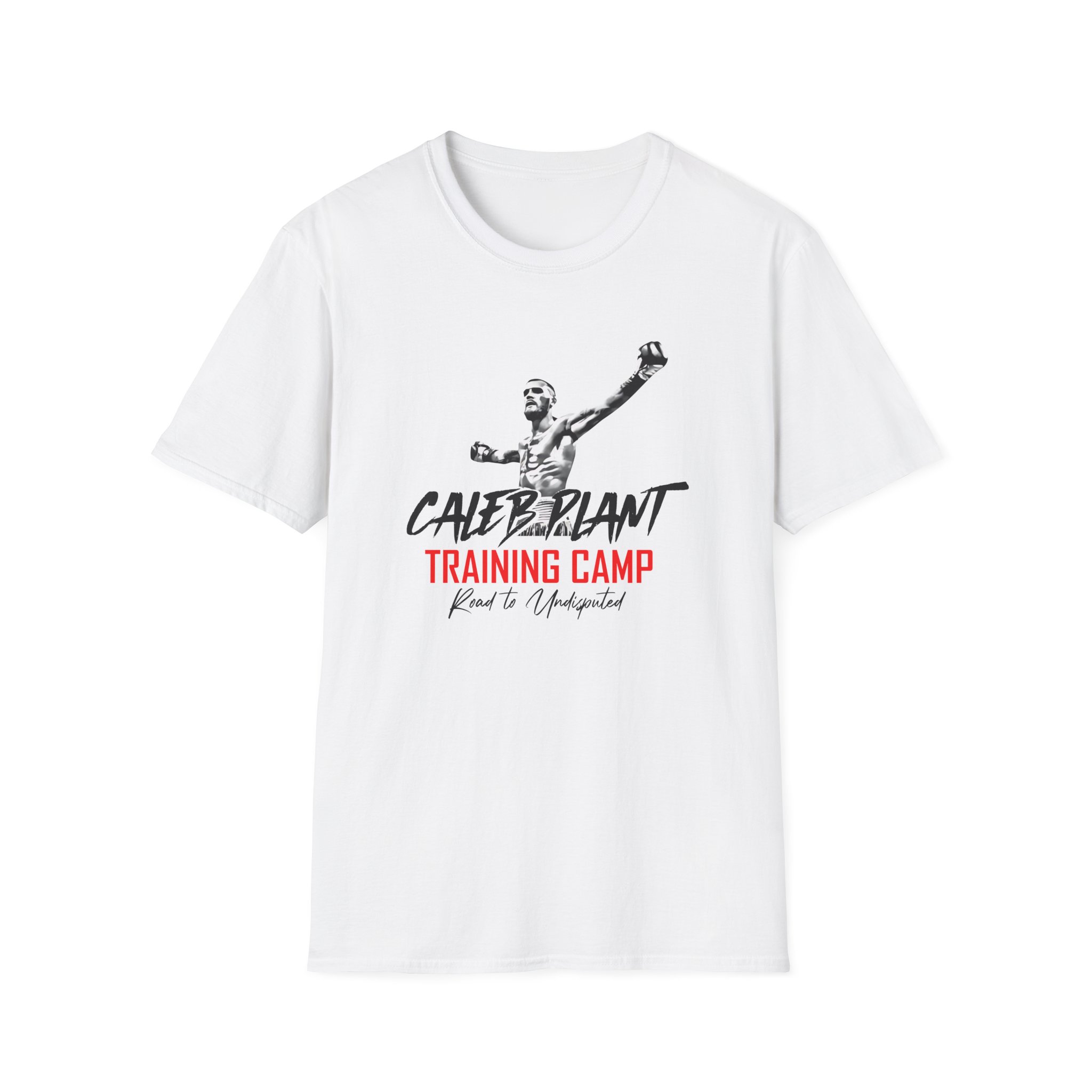 Caleb Plant Training Camp W/ Image Unisex Softstyle T-Shirt