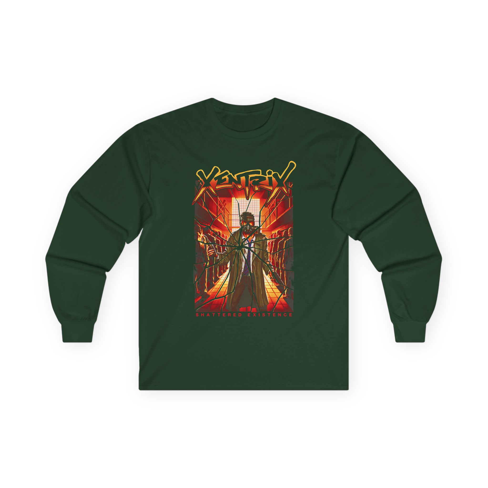 Xentrix Shattered Unisex Ultra Cotton Long Sleeve Tee