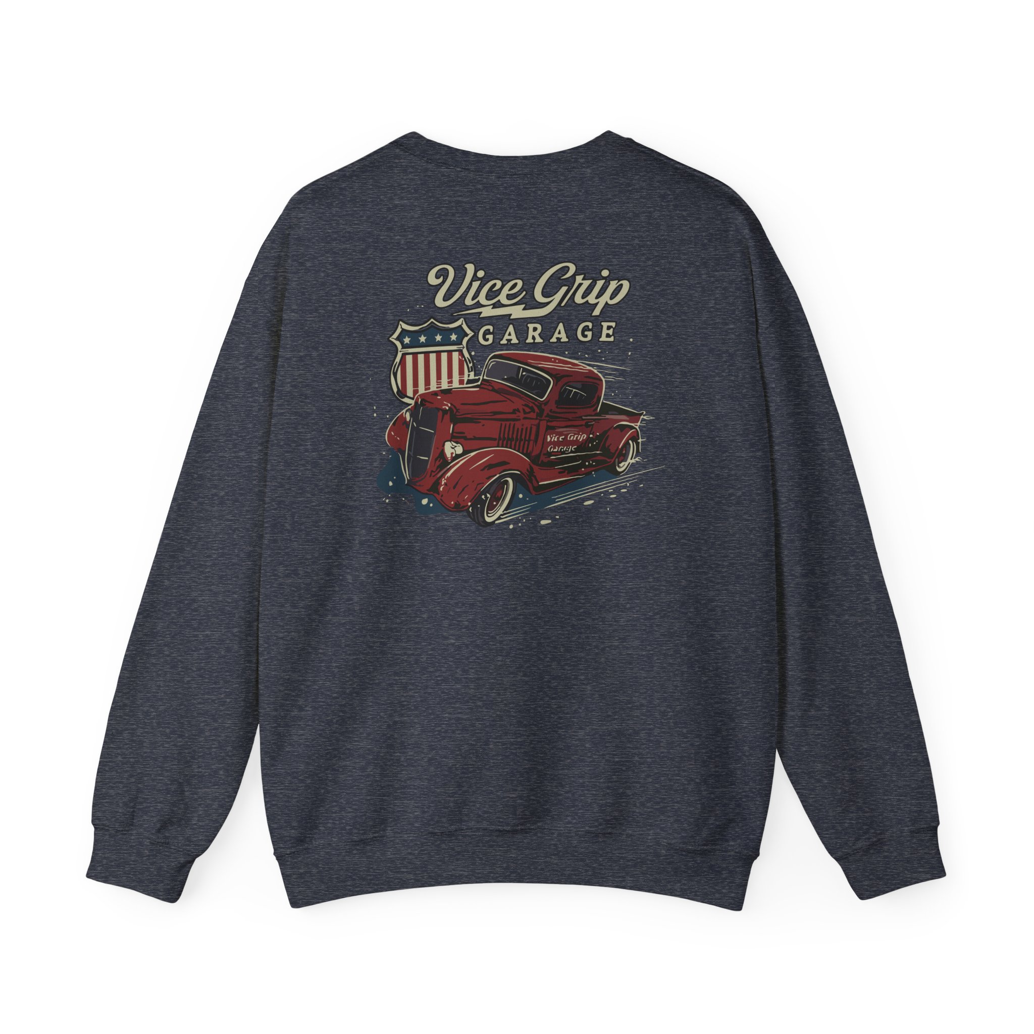 Vicegripgarage 1935 Truck Work Unisex Heavy Blendâ„¢ Crewneck Sweatshirt
