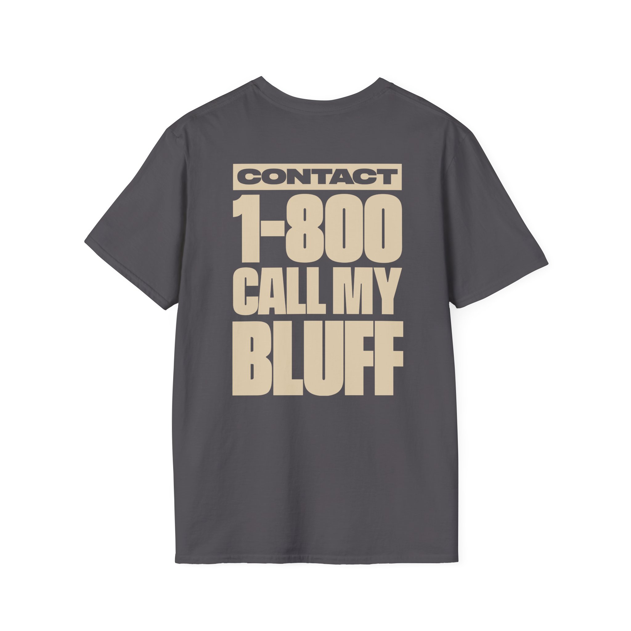 Clipse 1-800 Call My Bluff Unisex Softstyle T-Shirt