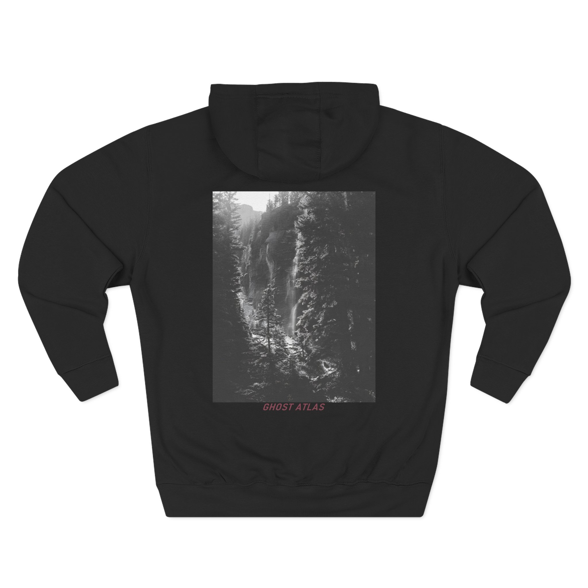 Ghost Atlas Three-Panel Fleece Hoodie