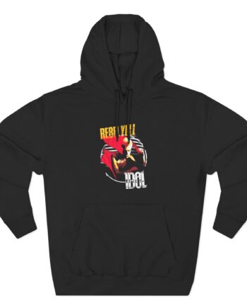 Billy Idol Rebel Yell Three-Panel Fleece Hoodie