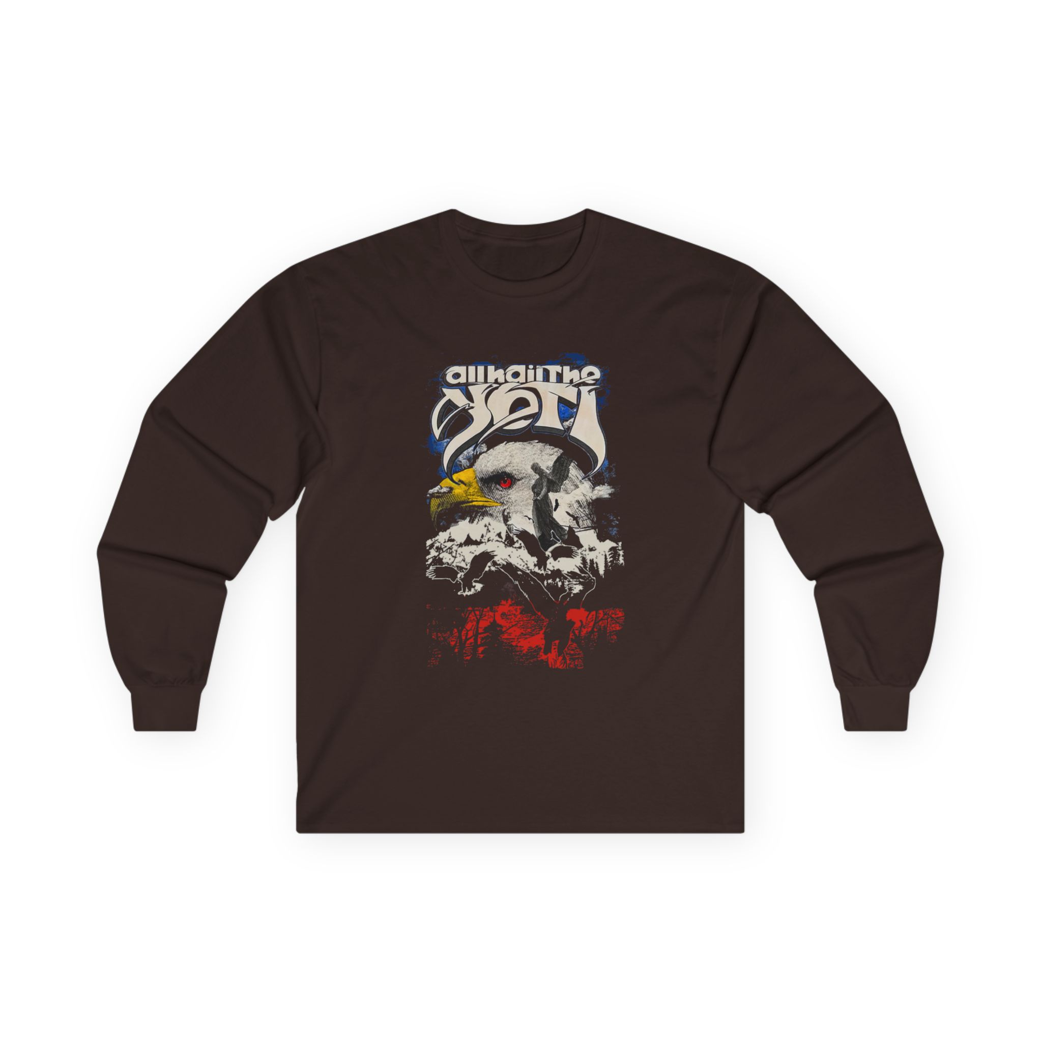 All Hail the Yeti Eagle Unisex Ultra Cotton Long Sleeve Tee