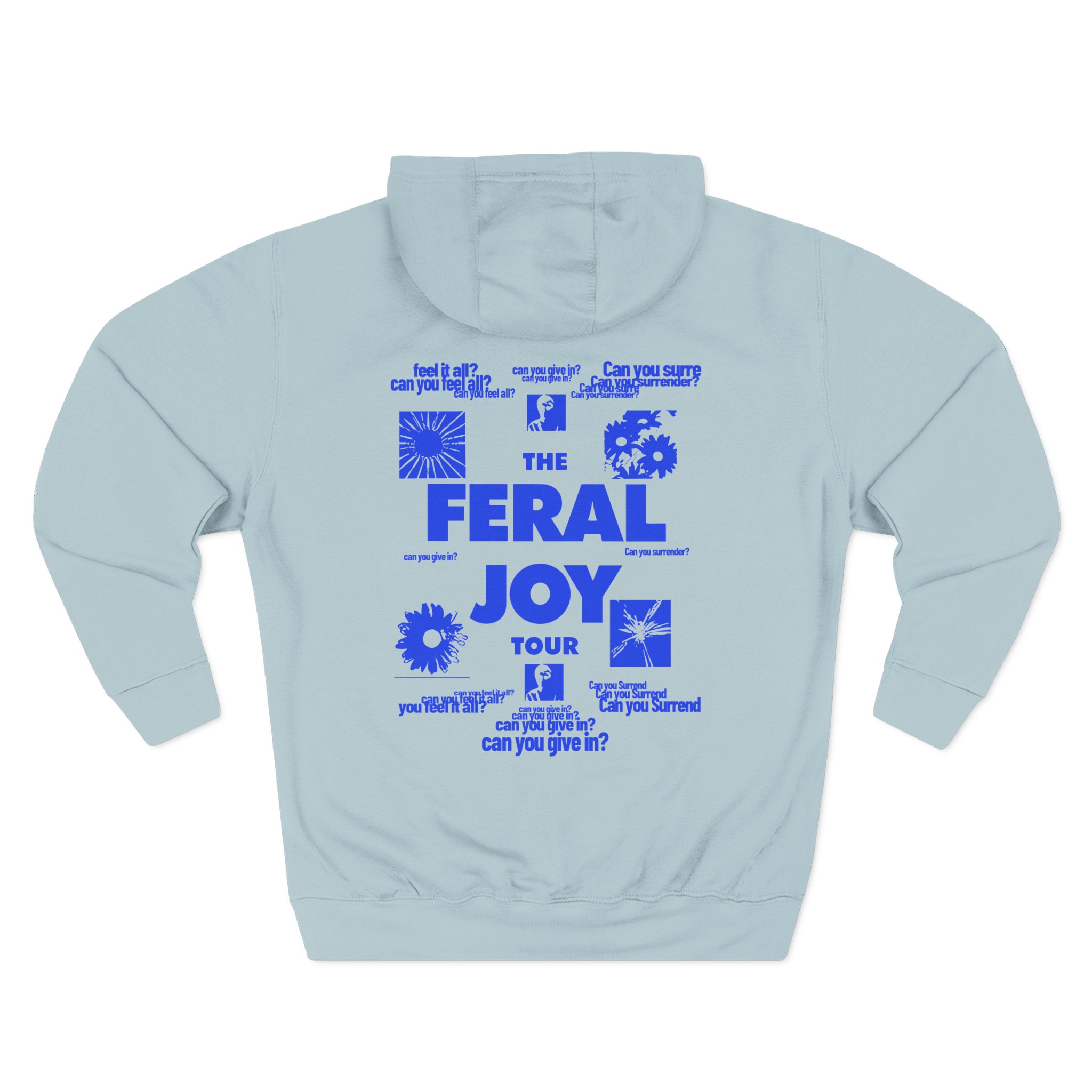 Maggie Rogers the Feral Joy Tour Three-Panel Fleece Hoodie