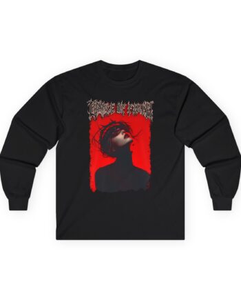 Cradle of Filth Bathe Me in Blood Unisex Ultra Cotton Long Sleeve Tee