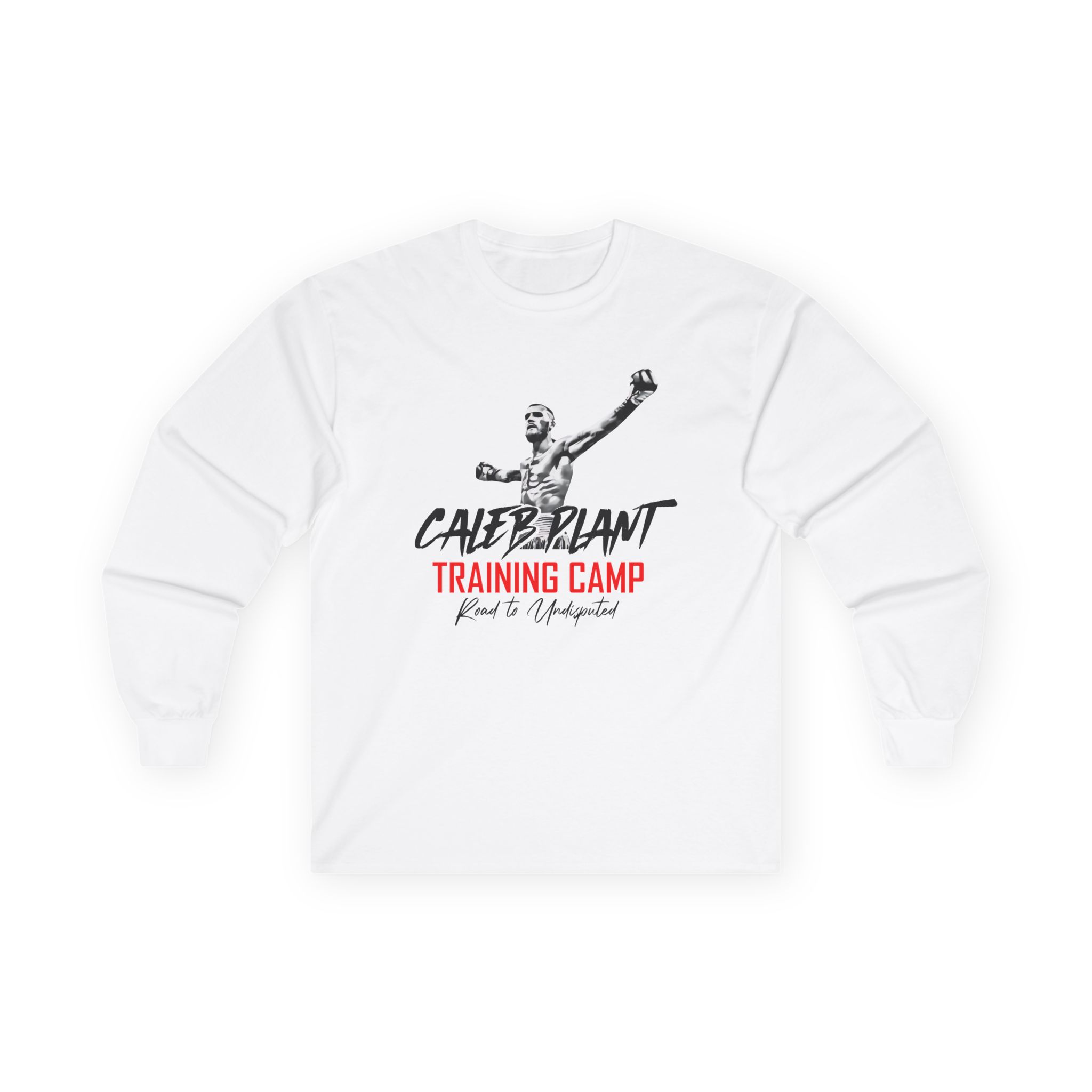 Caleb Plant Training Camp W/ Image Unisex Ultra Cotton Long Sleeve Tee