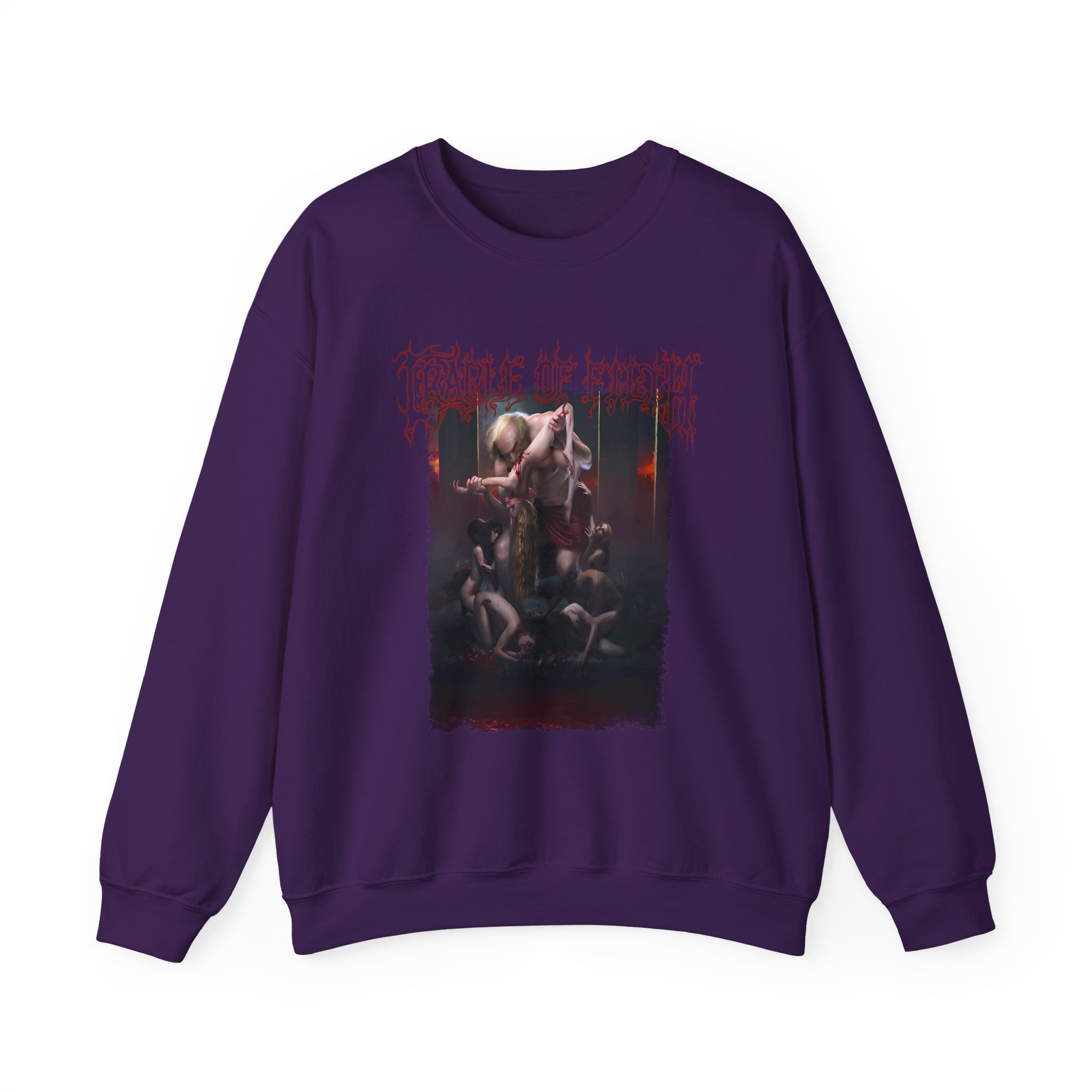 Cradle of Filth Saturn Unisex Heavy Blendâ„¢ Crewneck Sweatshirt