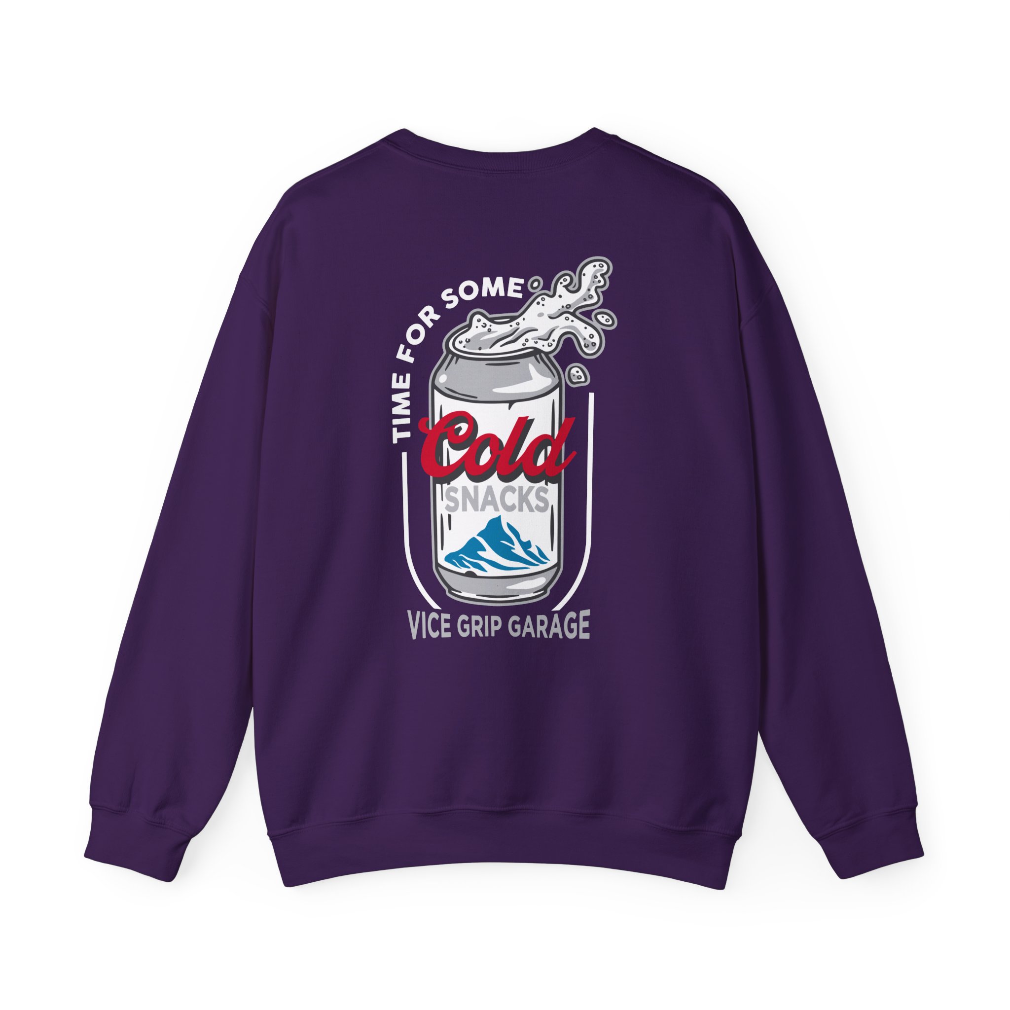 Vicegripgarage Cold Snacks Unisex Heavy Blendâ„¢ Crewneck Sweatshirt