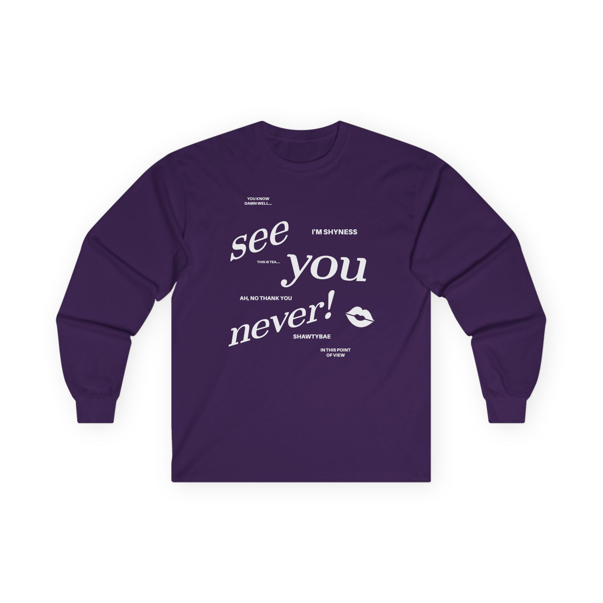 Shawty Bae Diss Gurrr Anniversary Unisex Ultra Cotton Long Sleeve Tee