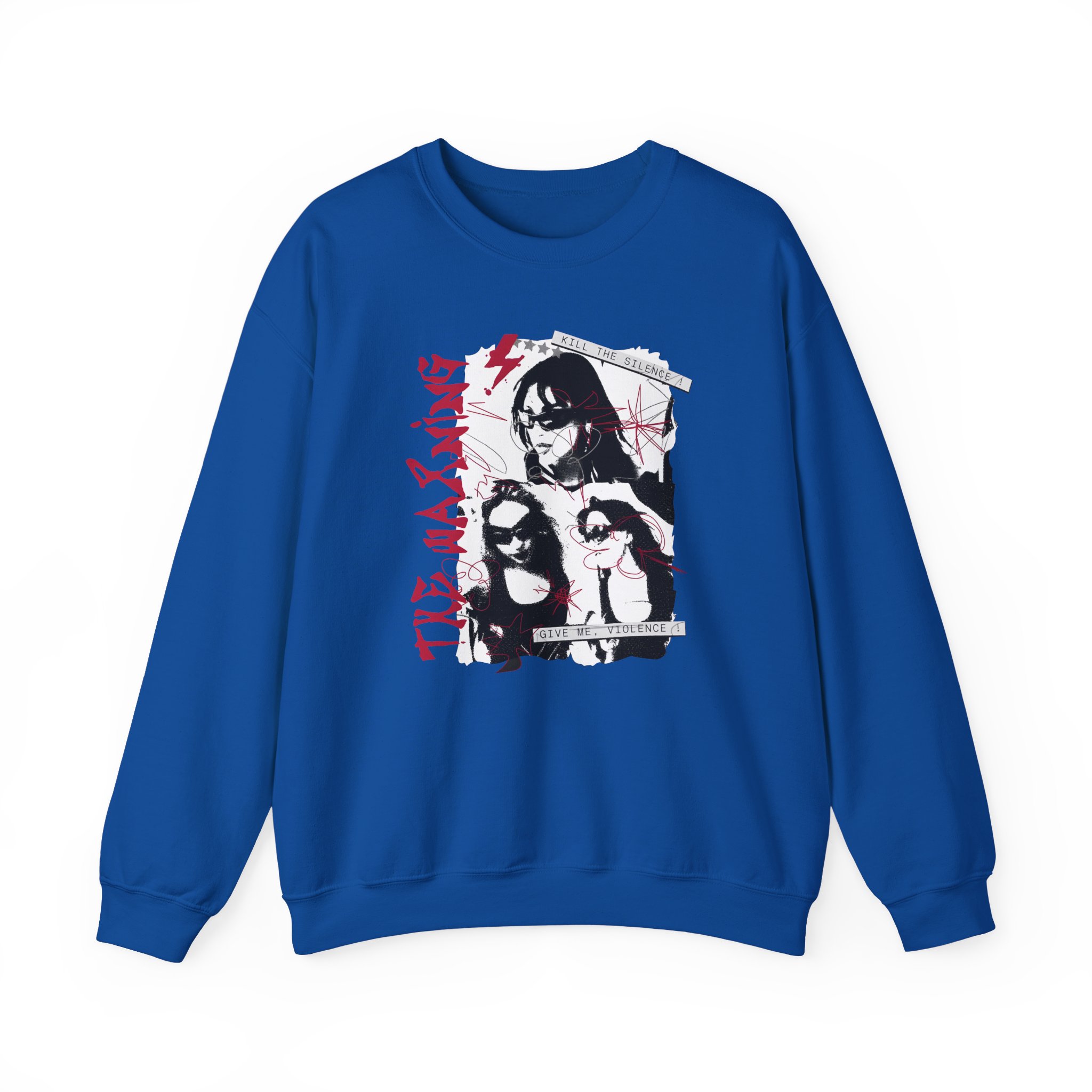 The Warning Silence Unisex Heavy Blendâ„¢ Crewneck Sweatshirt