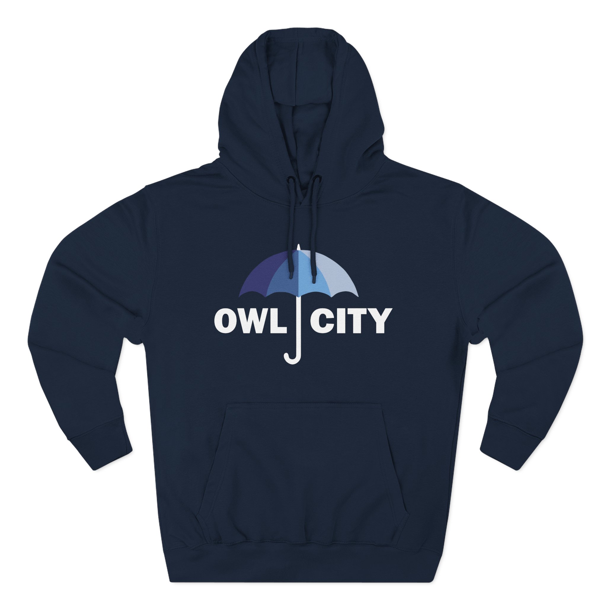 Owl City Umbrella Three-Panel Fleece Hoodie