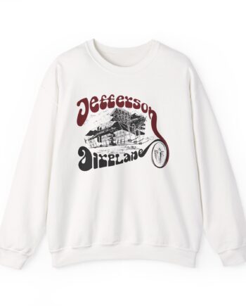 Jefferson Airplane Vintage Plane Unisex Heavy Blend™ Crewneck Sweatshirt