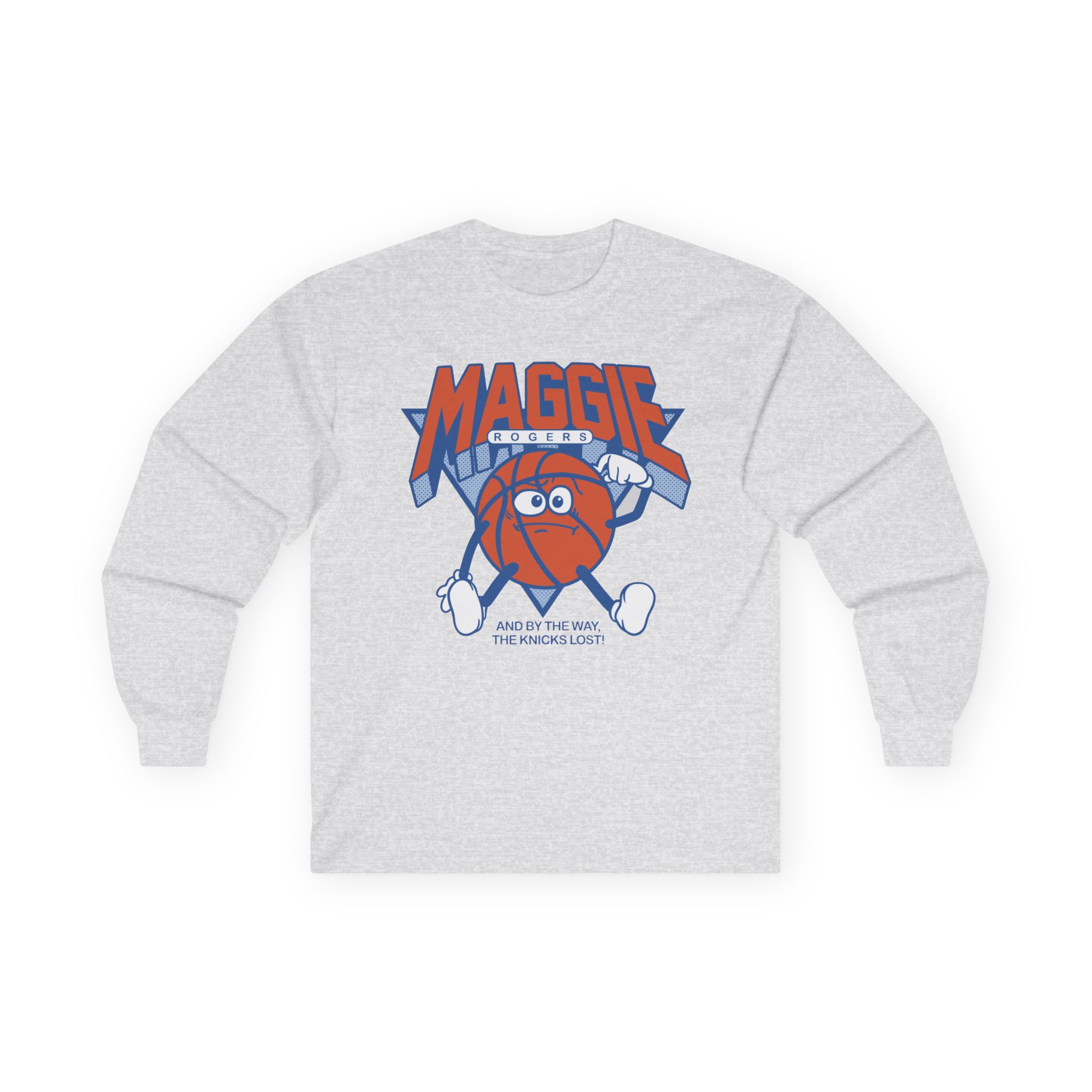 Maggie Rogers and by the Way the Knicks Lost Unisex Ultra Cotton Long Sleeve Tee