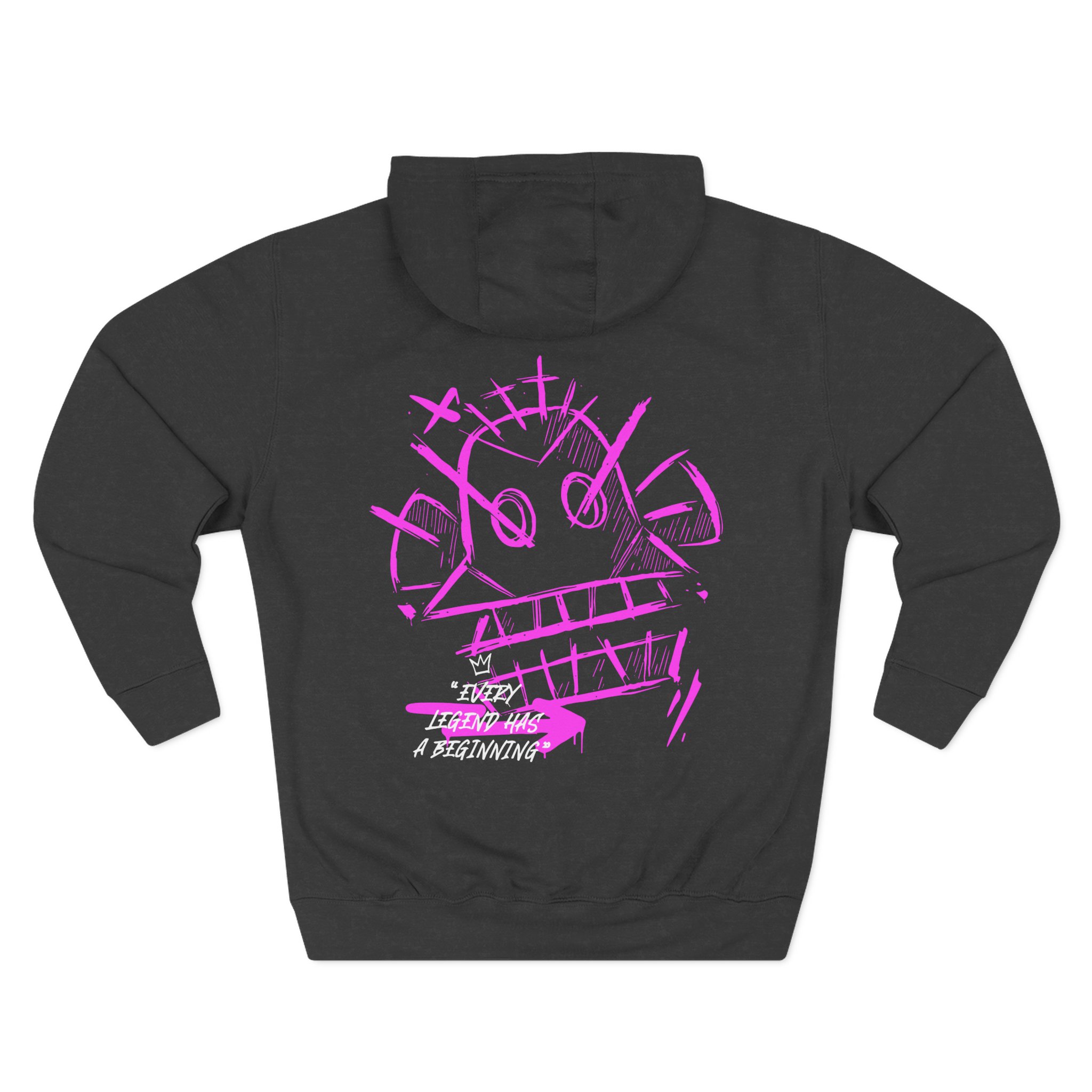 Jinx Arcane Three-Panel Fleece Hoodie