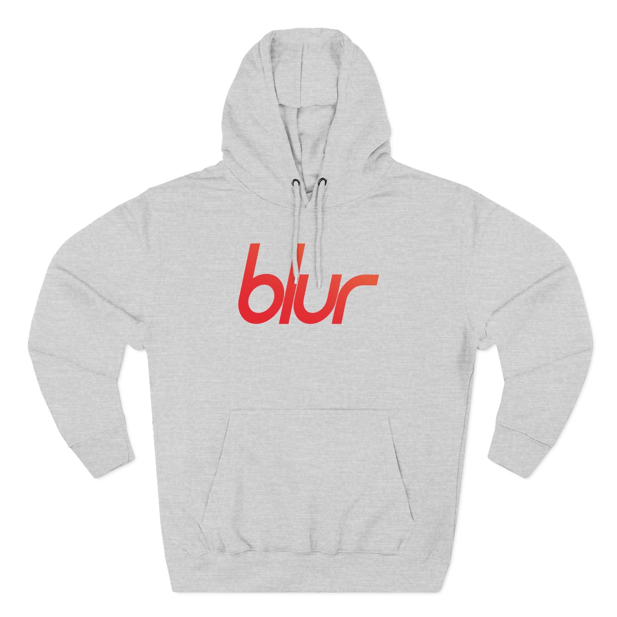 Blur Three-Panel Fleece Hoodie