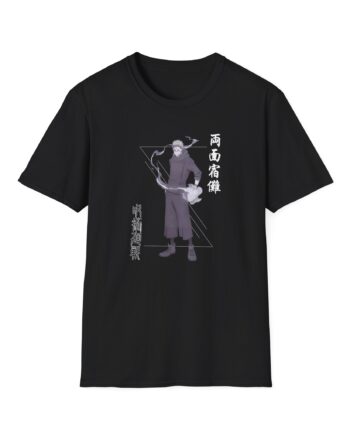 Jujutsu Kaisen Sukuna Name Unisex Softstyle T-Shirt