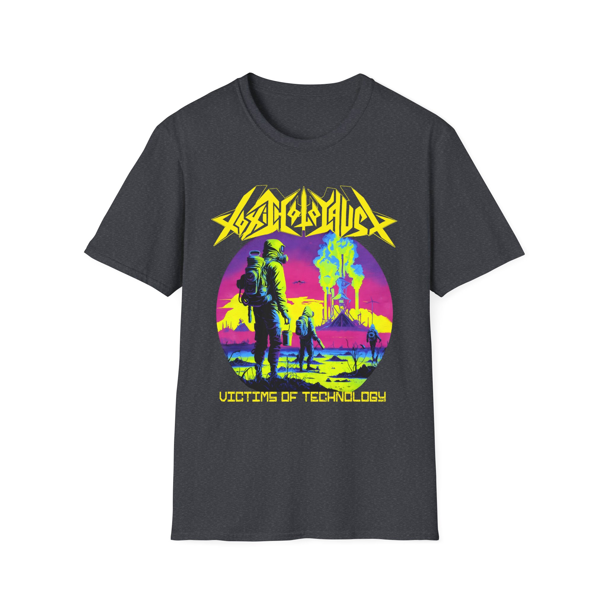 Toxic Holocaust Victims of Technology Unisex Softstyle T-Shirt