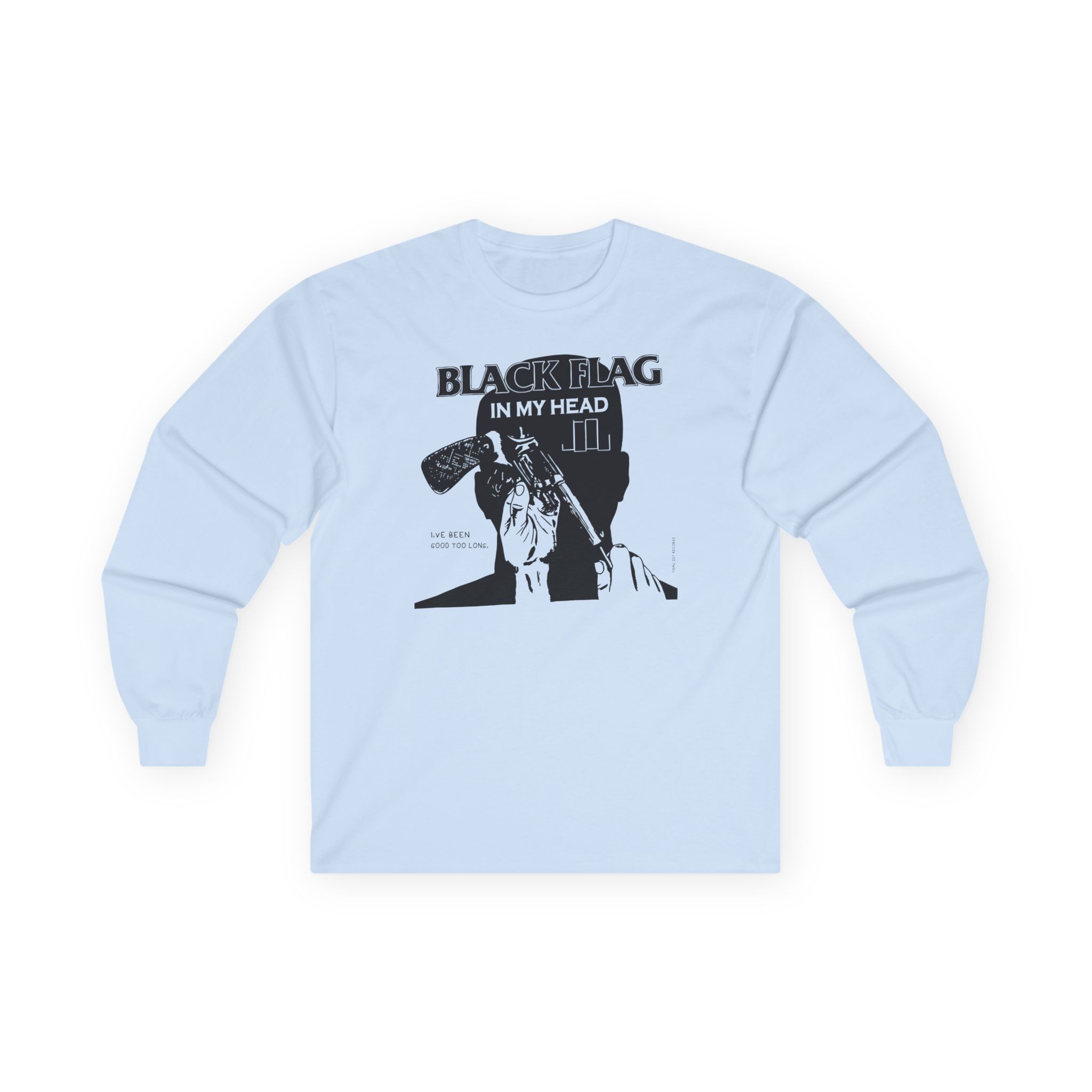 Black Flag in My Head Unisex Ultra Cotton Long Sleeve Tee