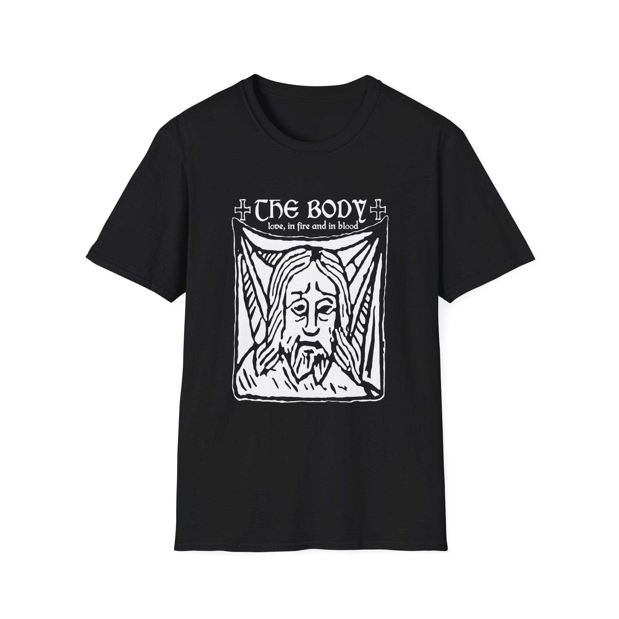 The Body Fire and Blood Unisex Softstyle T-Shirt