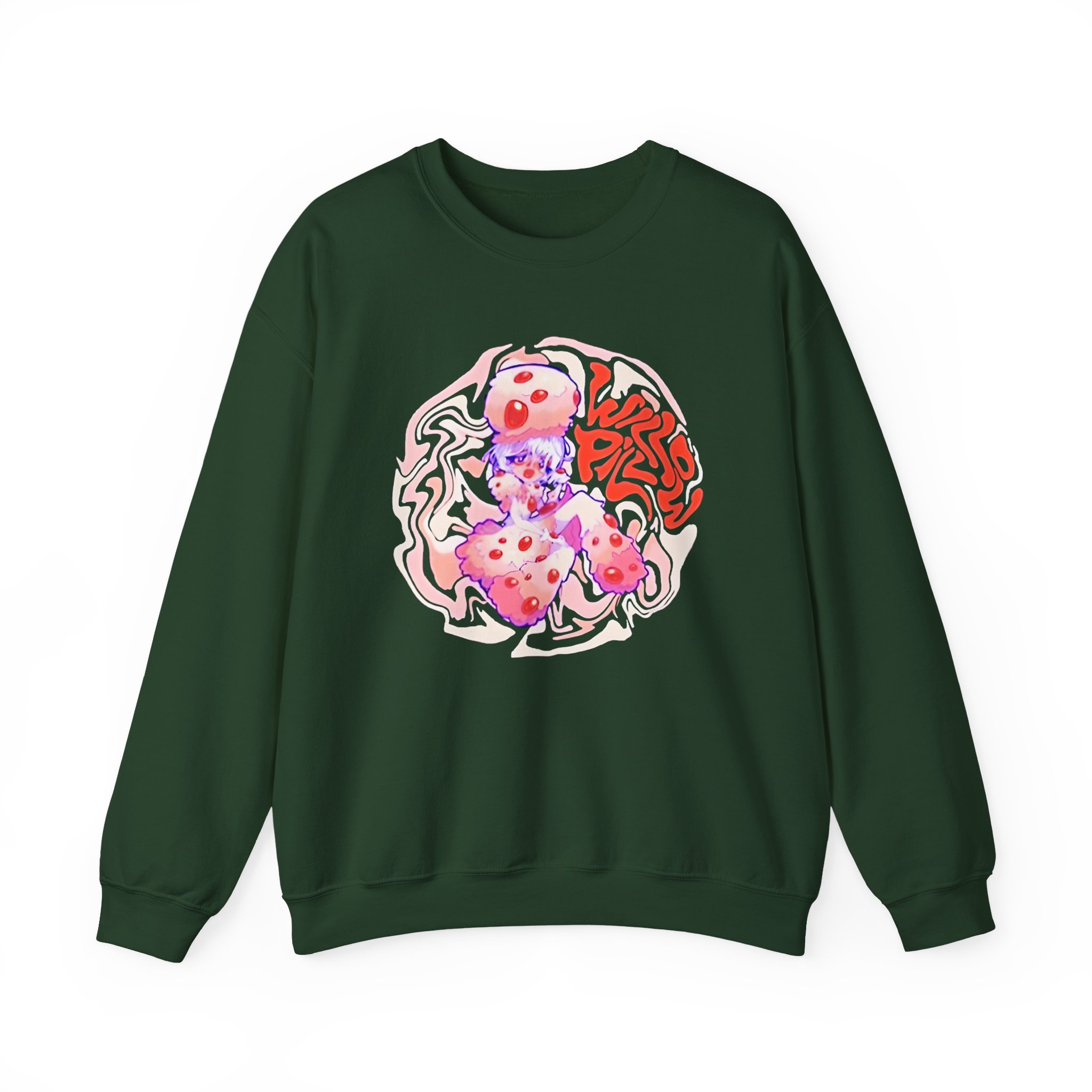 Willow Pill Willow Mushroom Unisex Heavy Blendâ„¢ Crewneck Sweatshirt