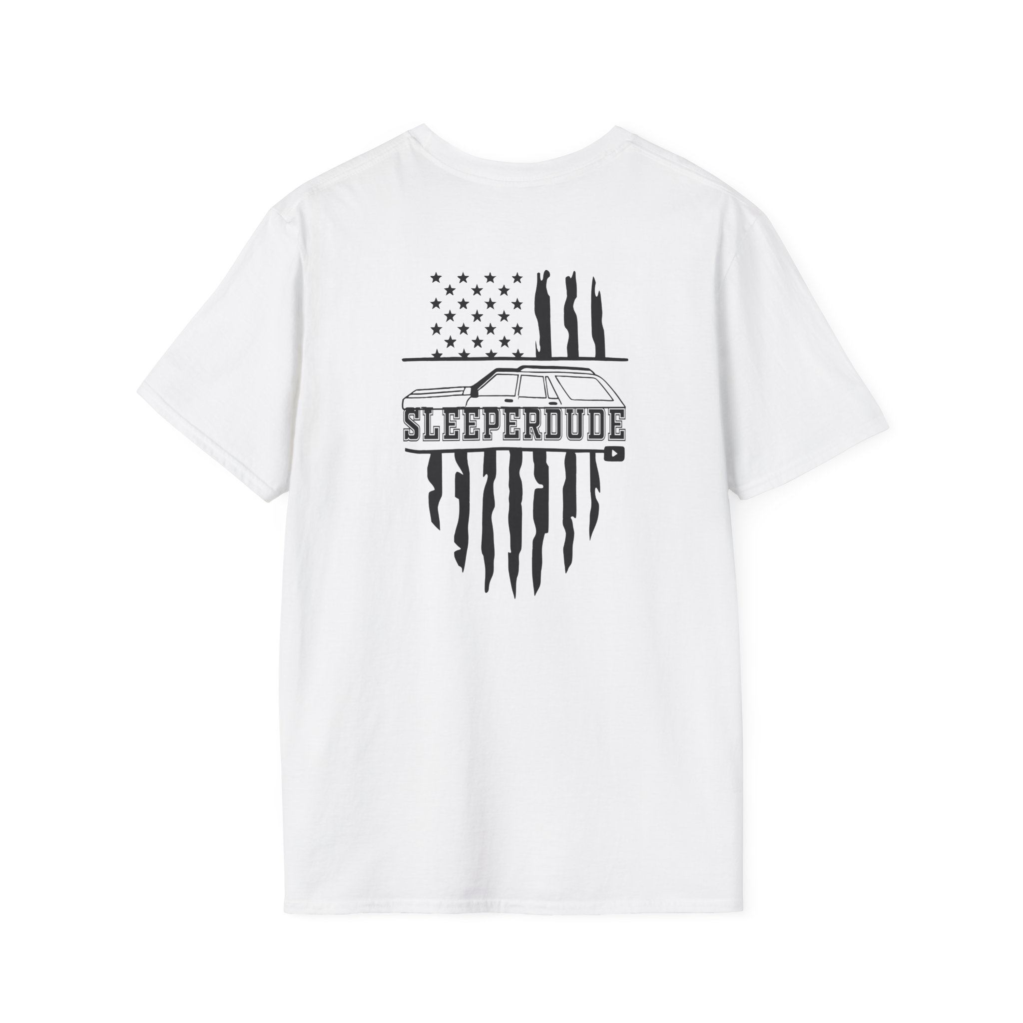 Sleeperdude Military Wagon Unisex Softstyle T-Shirt