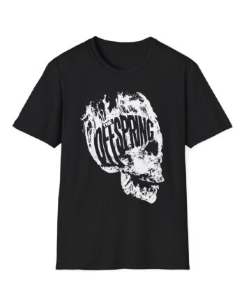 The Offspring Flaming Skull Unisex Softstyle T-Shirt